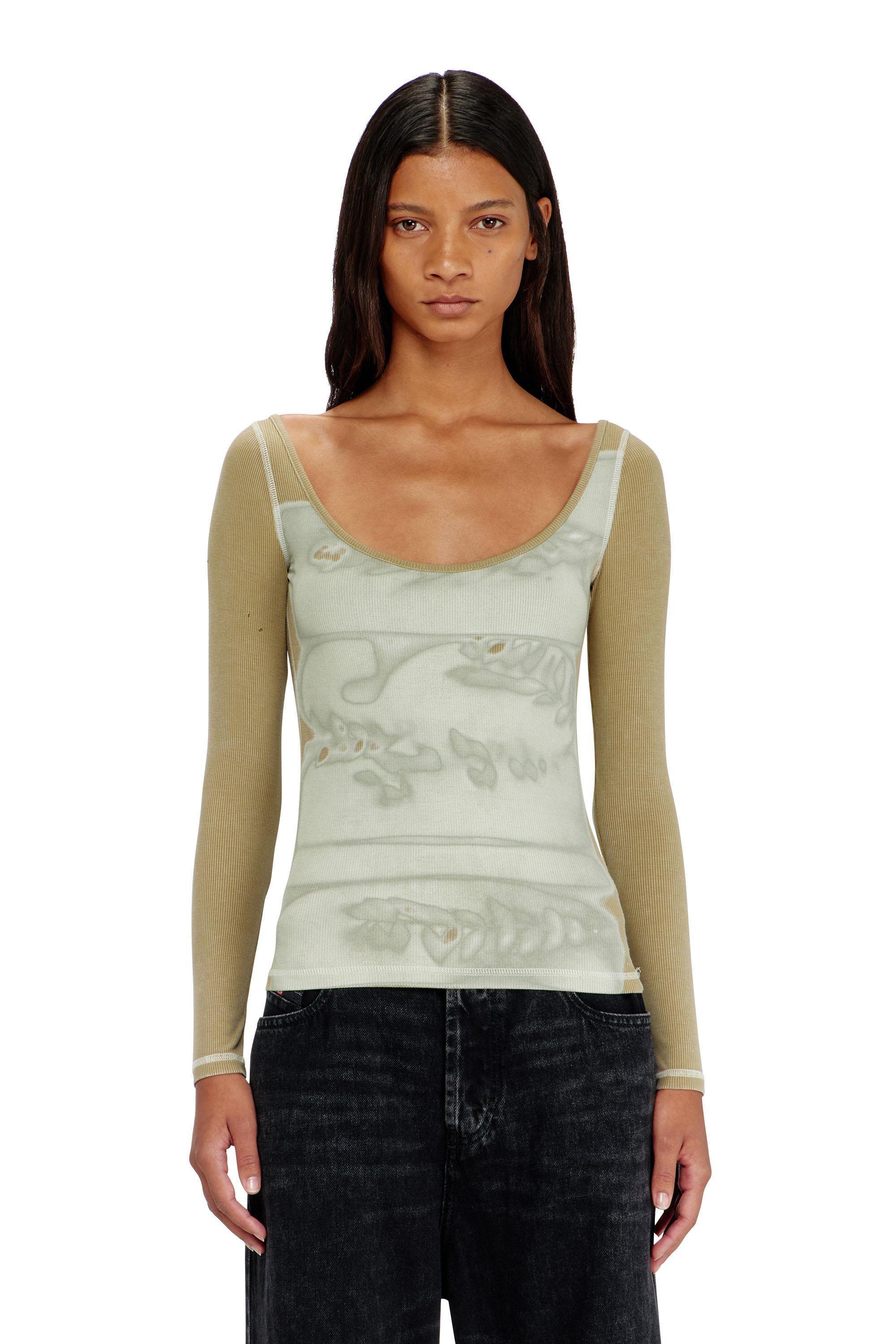 DIESEL Long-sleeved tops for Women | Online Sale up to 43% off | Lyst