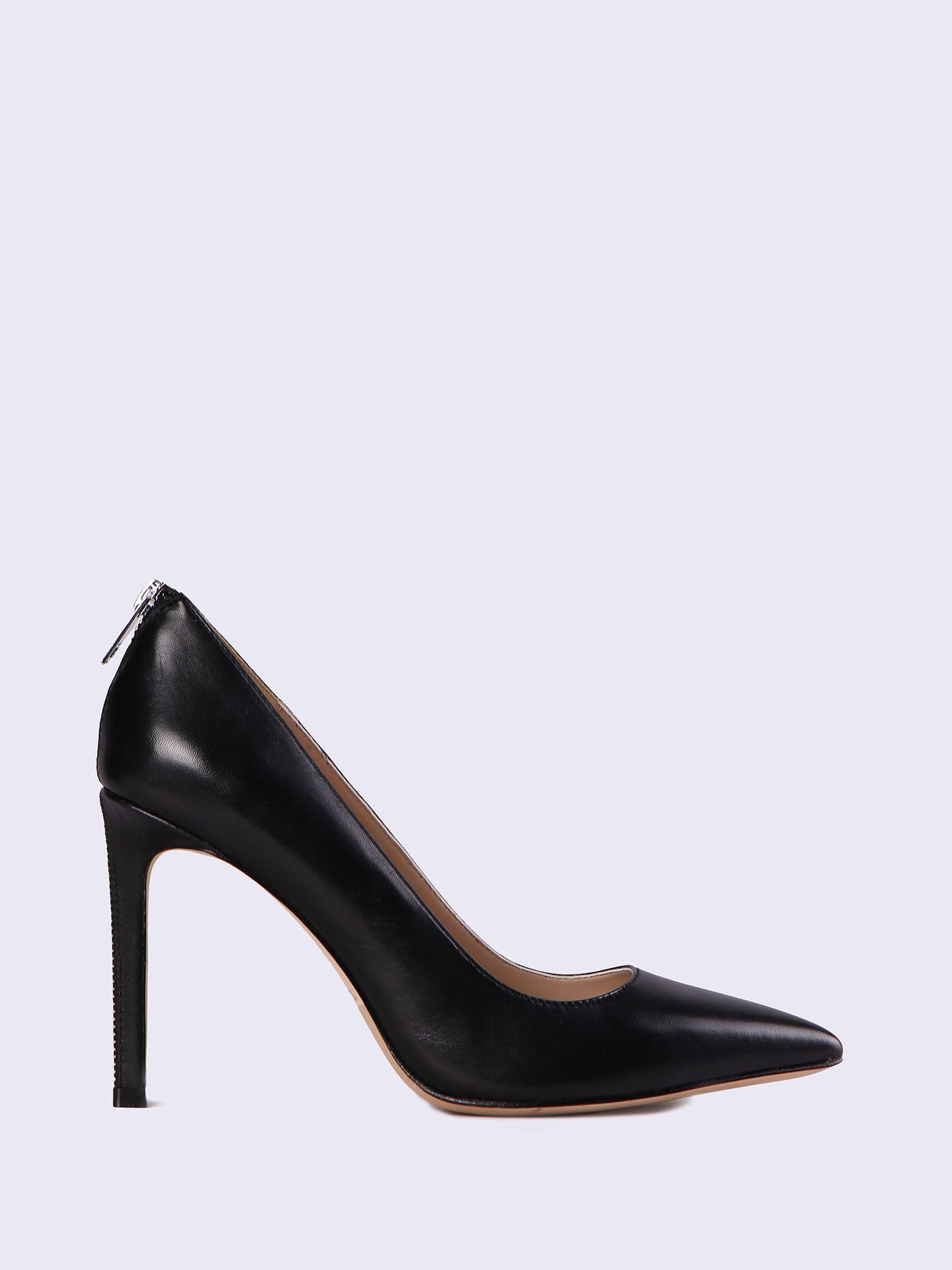 DIESEL Highheel Pumps In Sleek Leather in Black Lyst