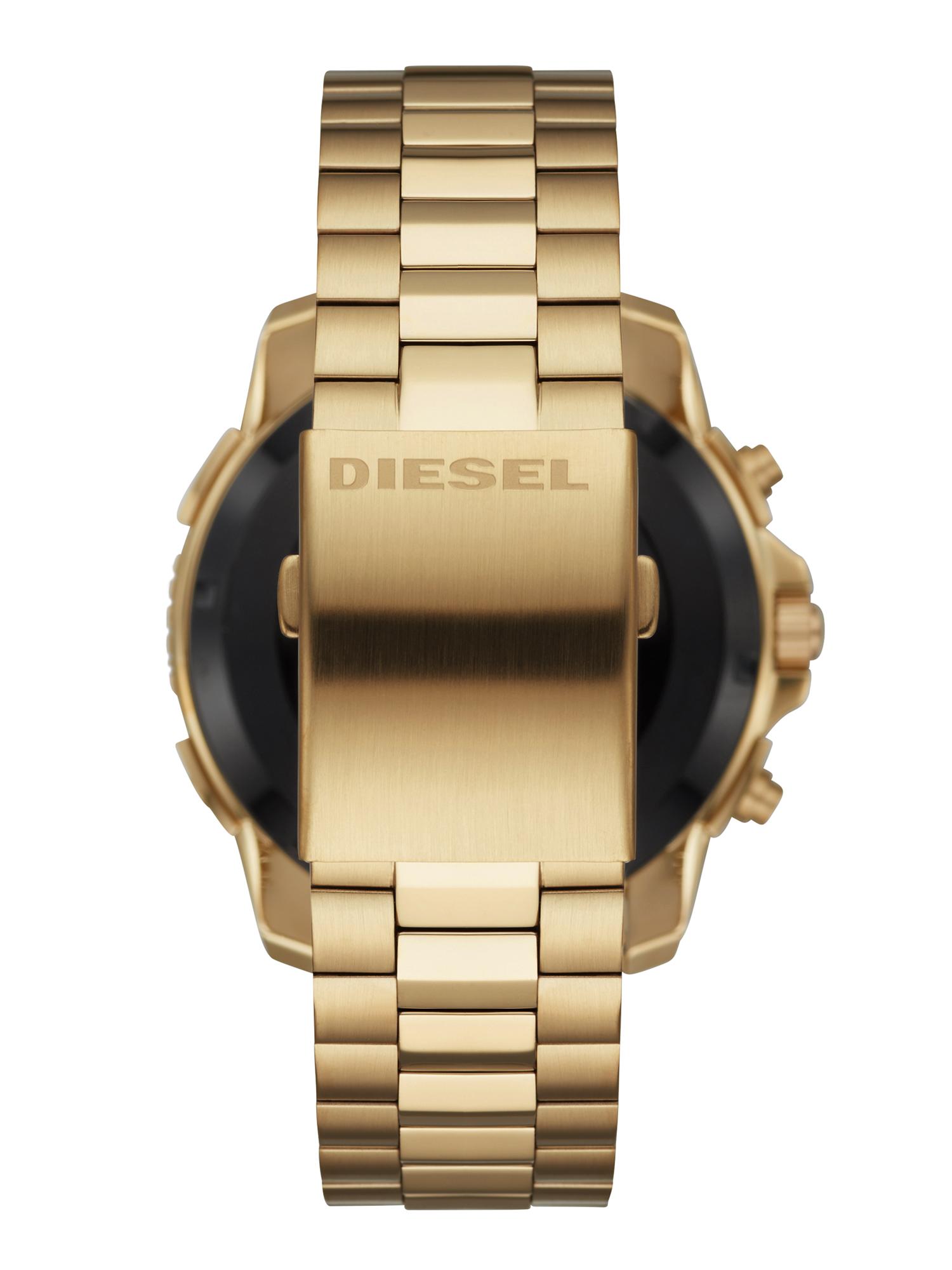 diesel smart watch gold