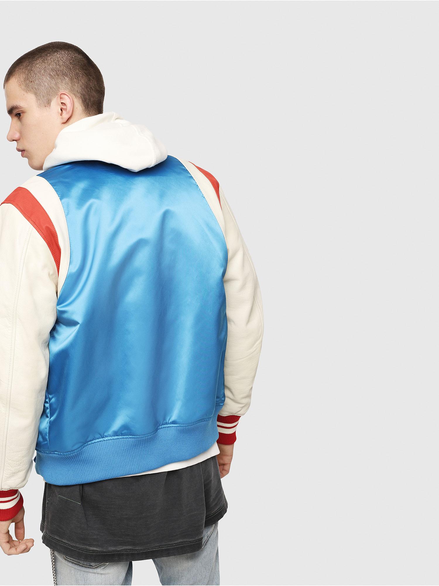 diesel bomber leather jacket