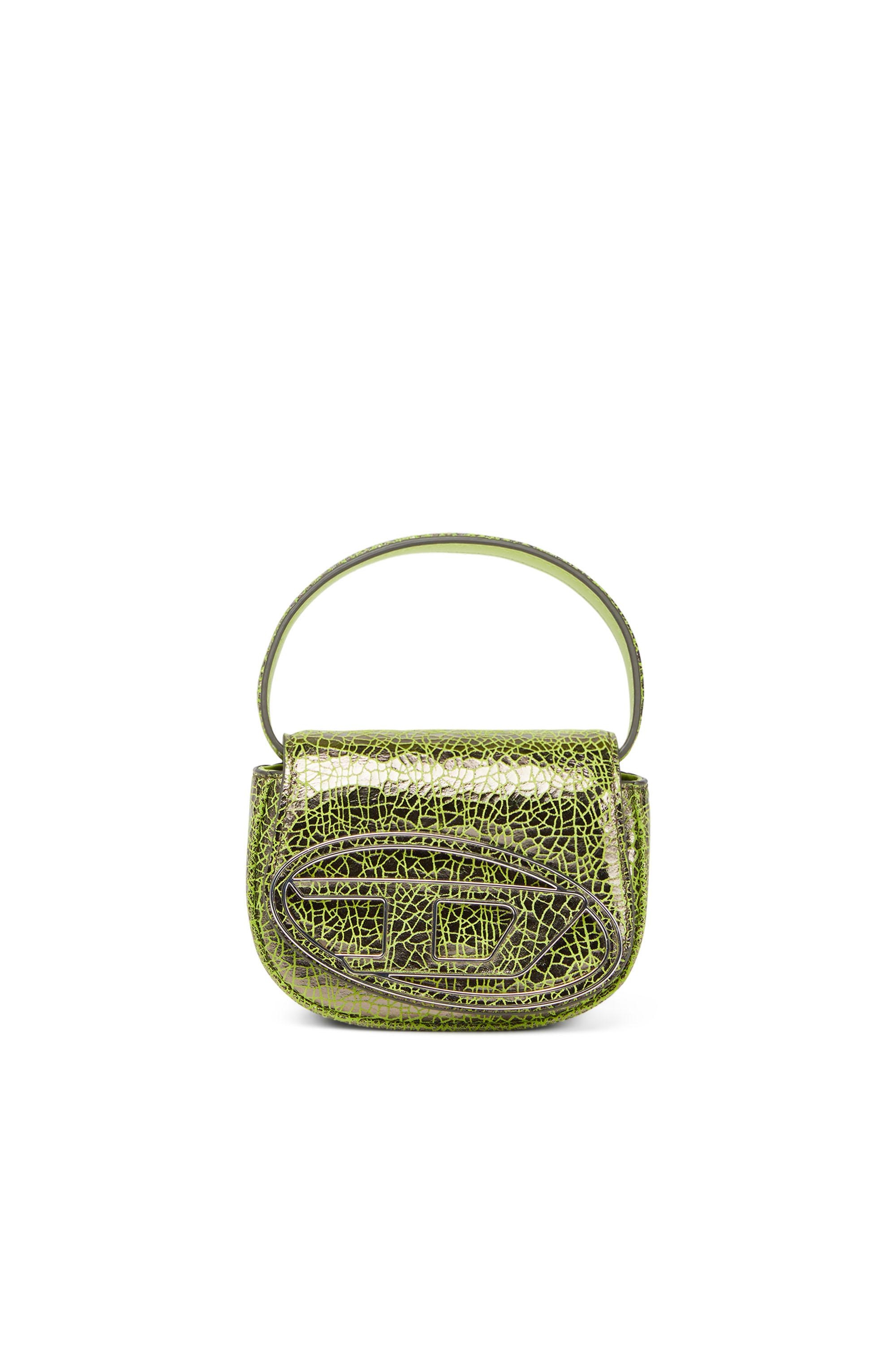 DIESEL Mini Bag In Cracked Leather in Green Lyst