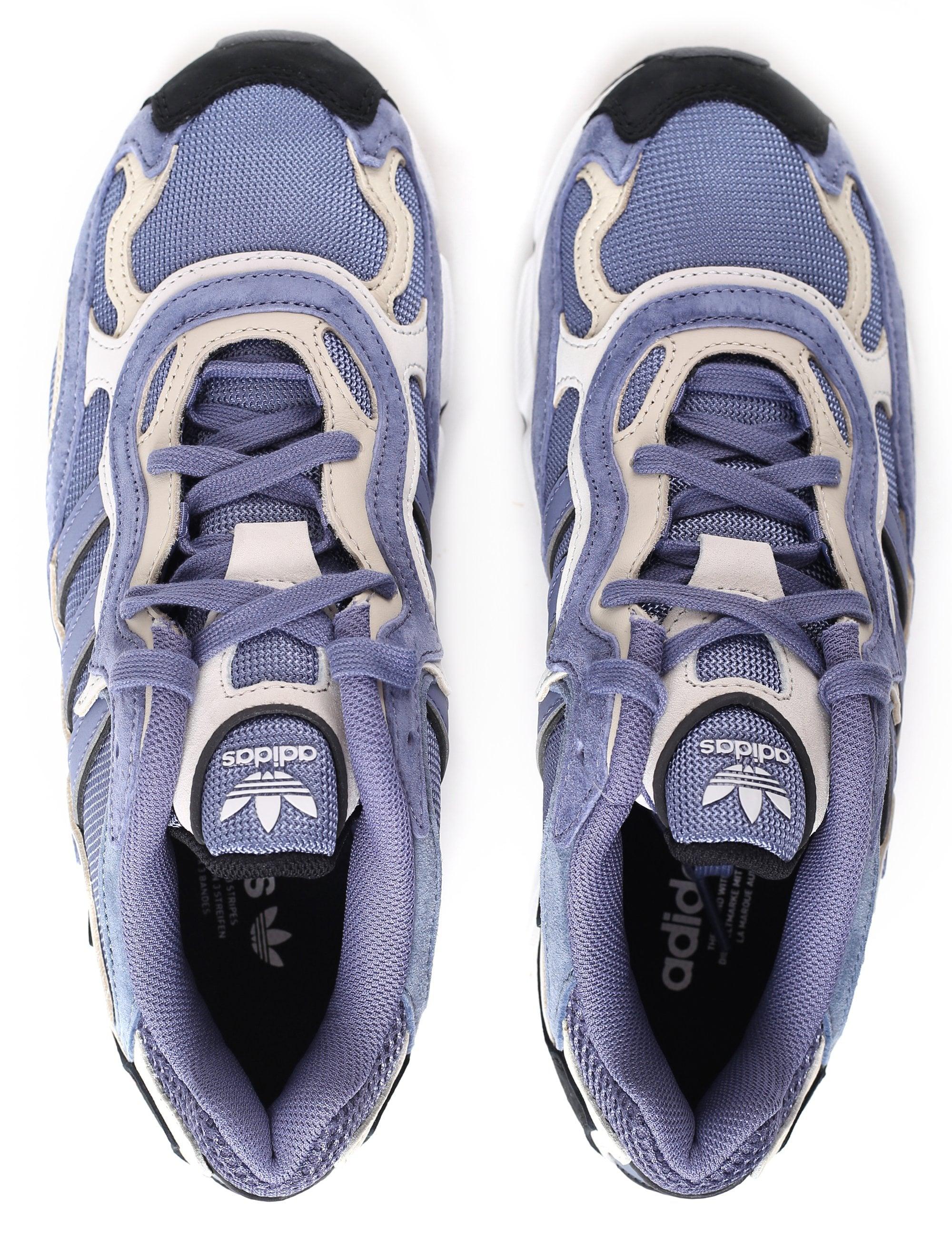 adidas Suede Temper Run Trainer in Blue for Men - Lyst