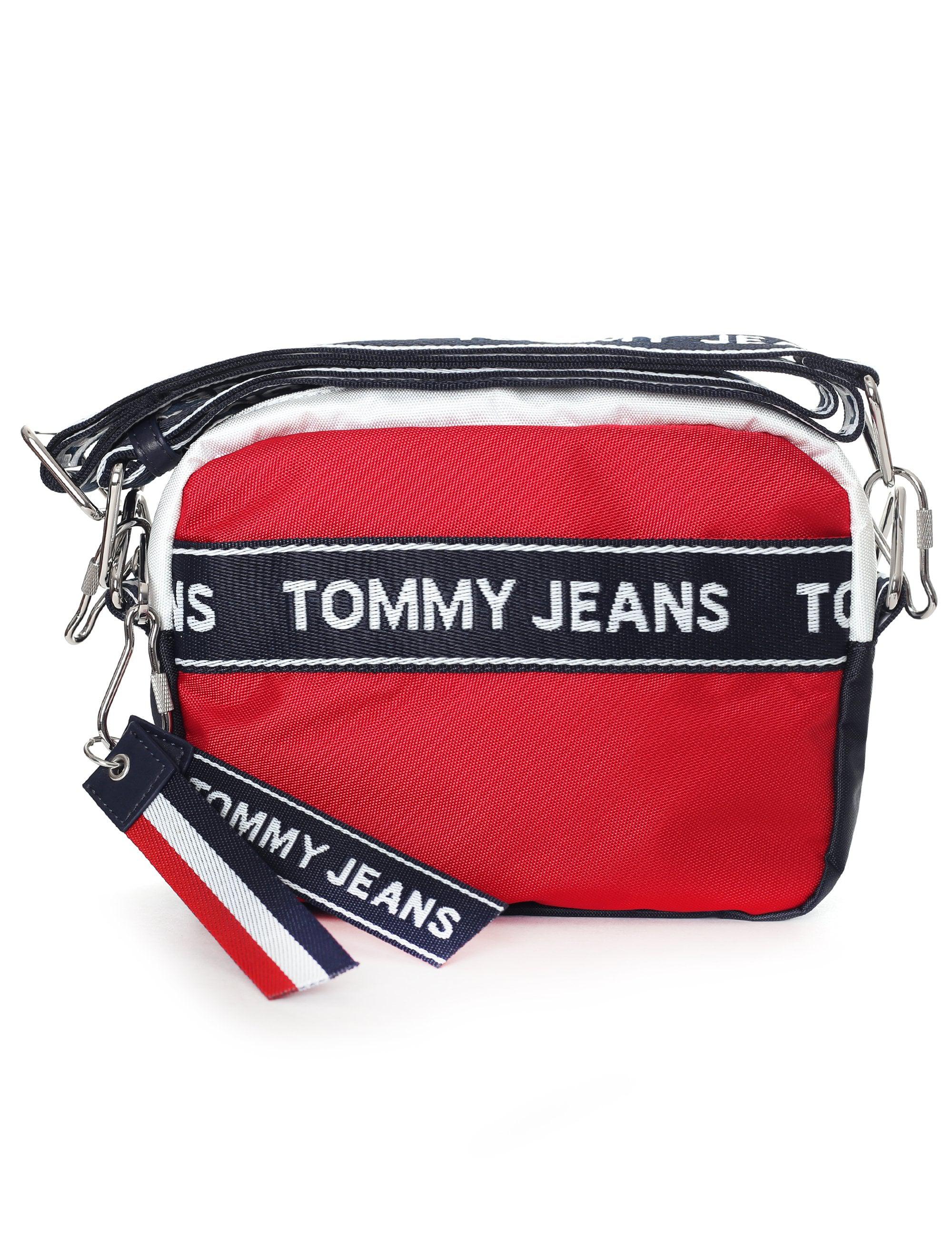 tommy jeans logo tape sling bag