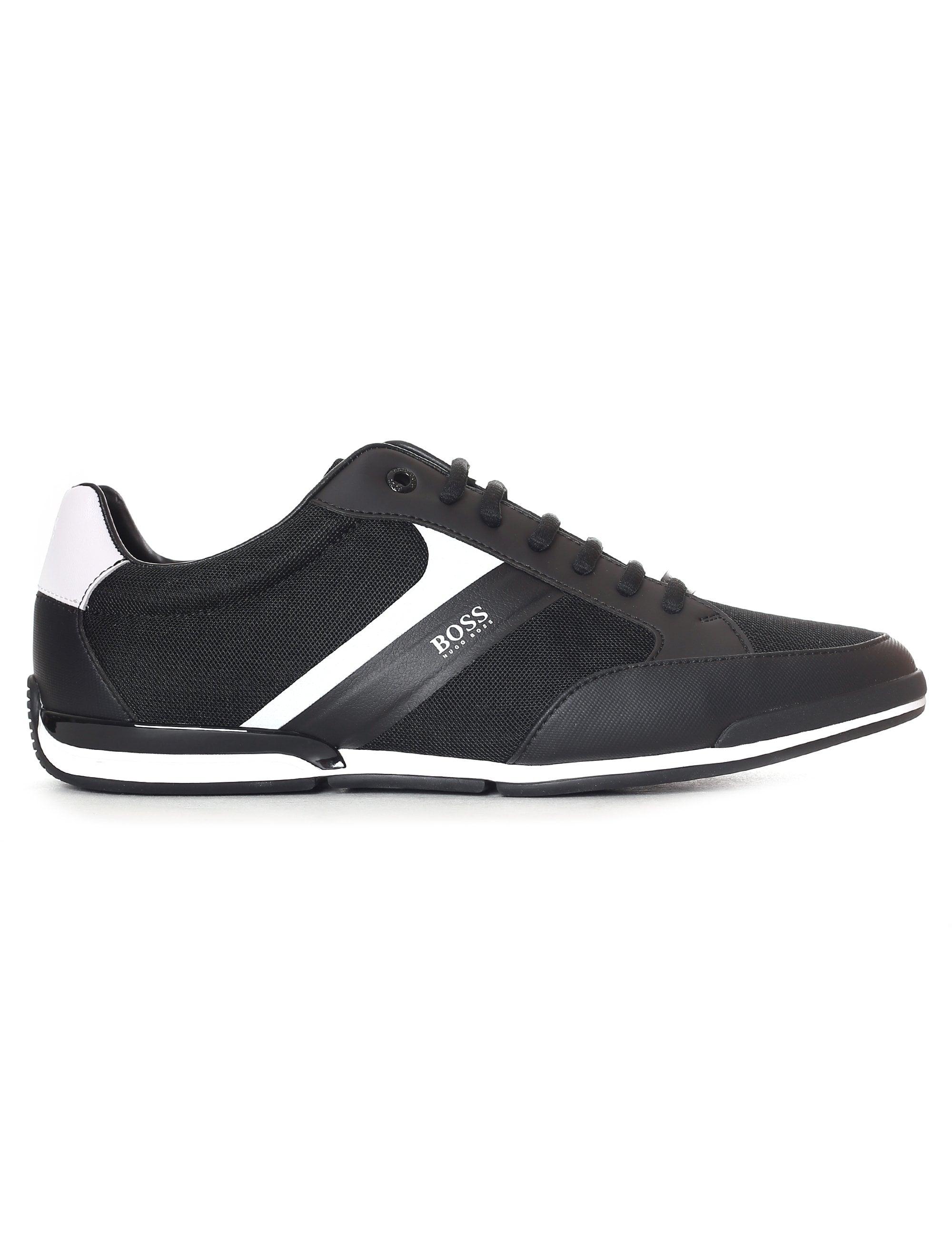 BOSS Athleisure Leather Saturn Low Top 