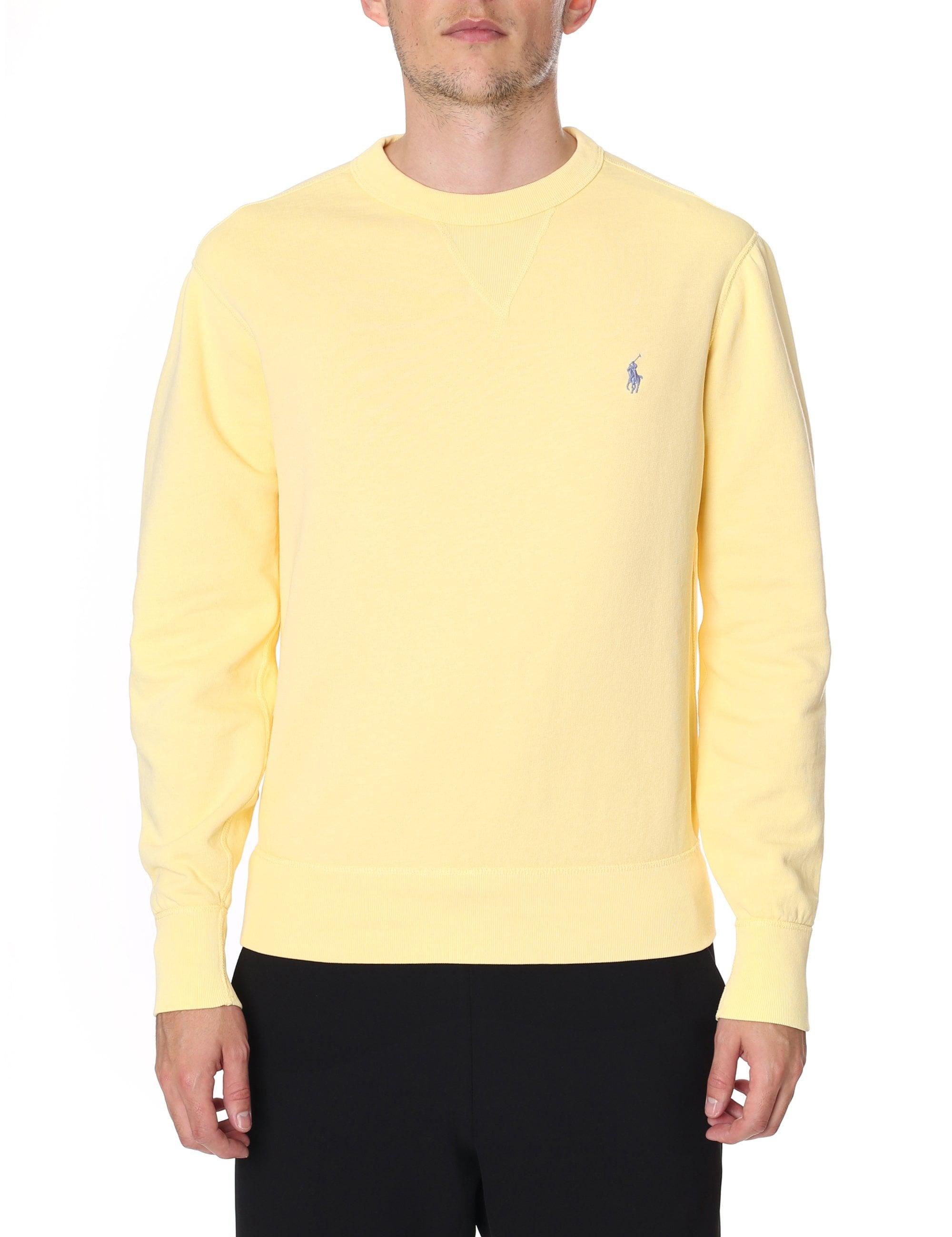 yellow ralph lauren jumper