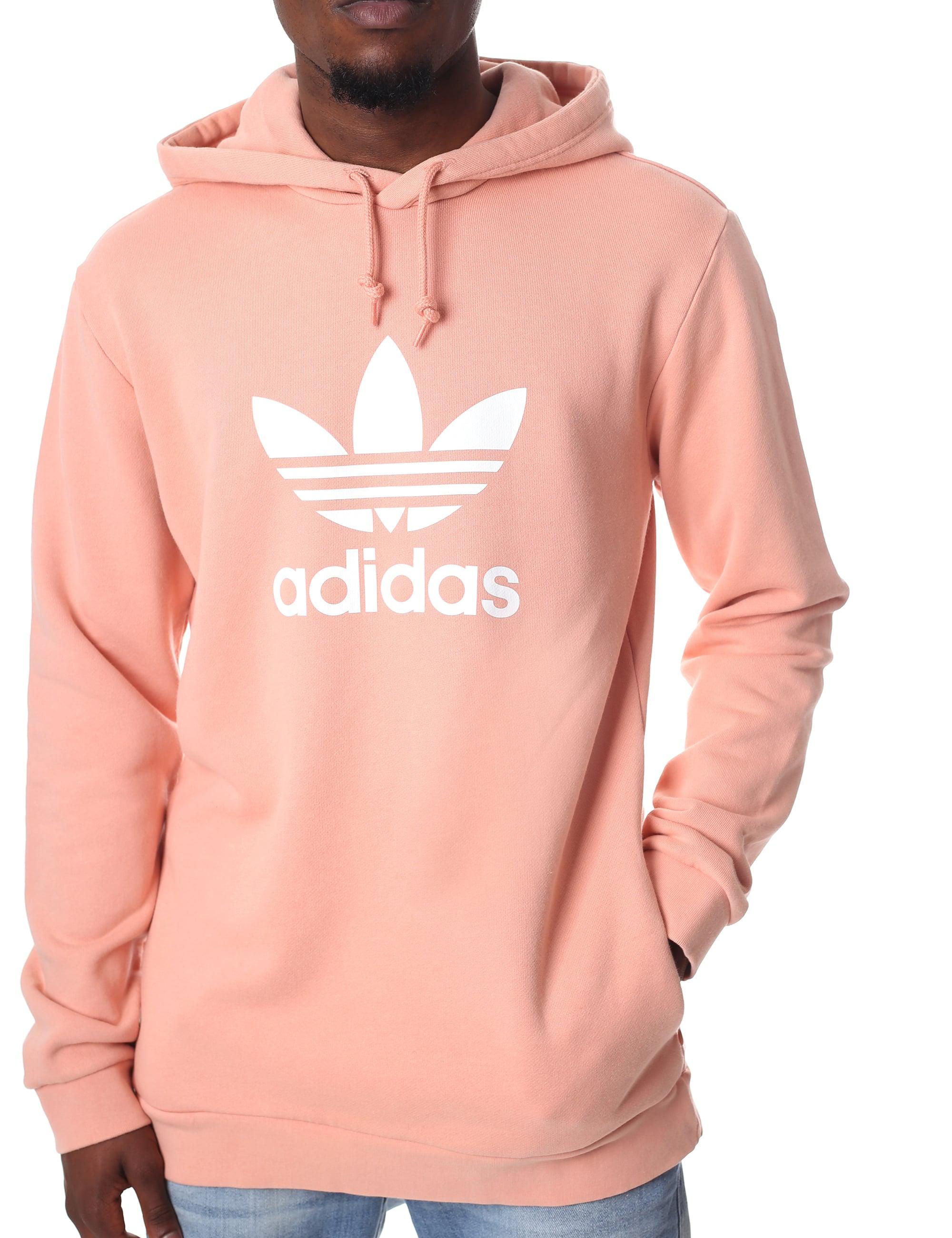 dust pink adidas hoodie