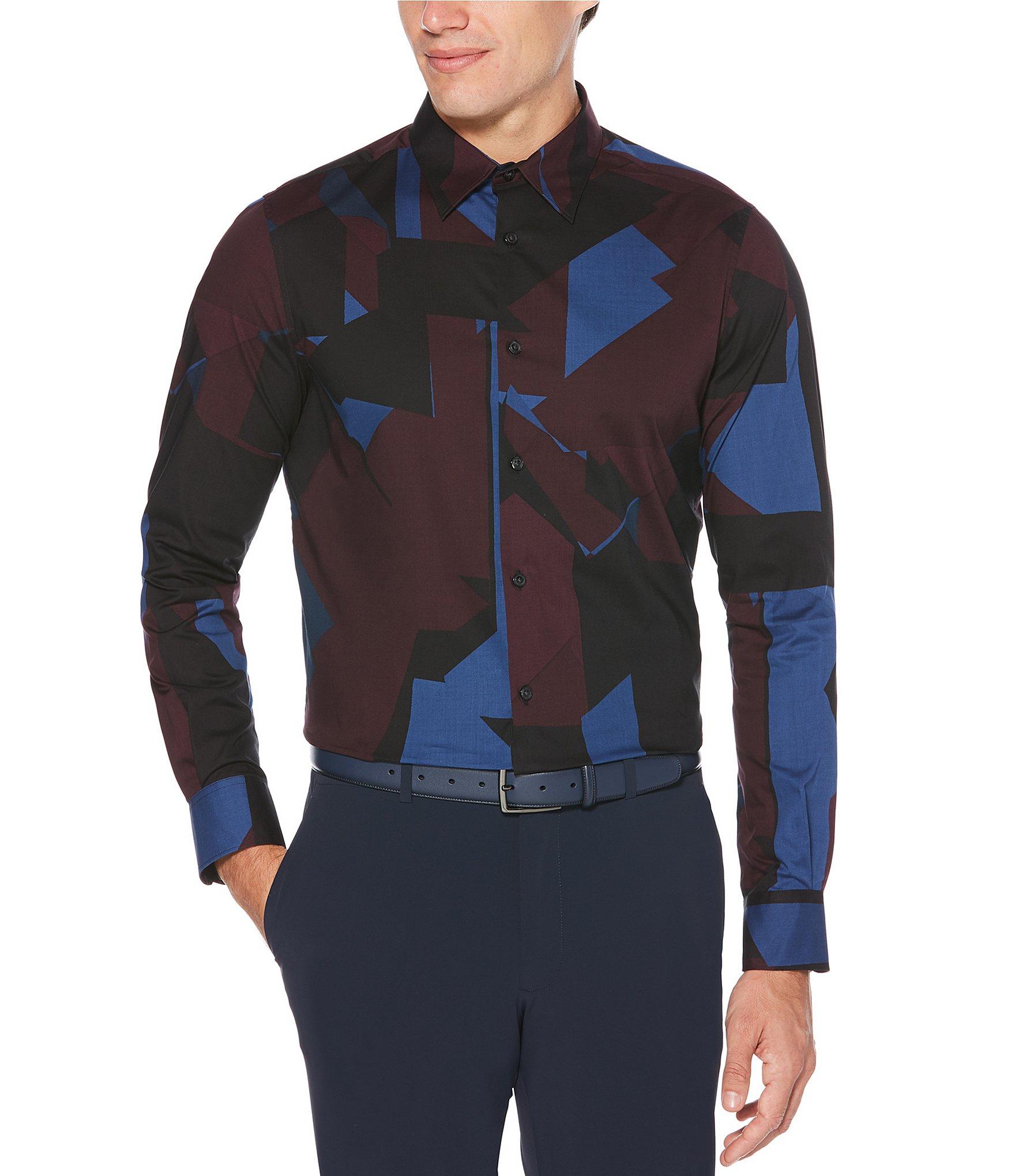 perry ellis stretch dress shirts