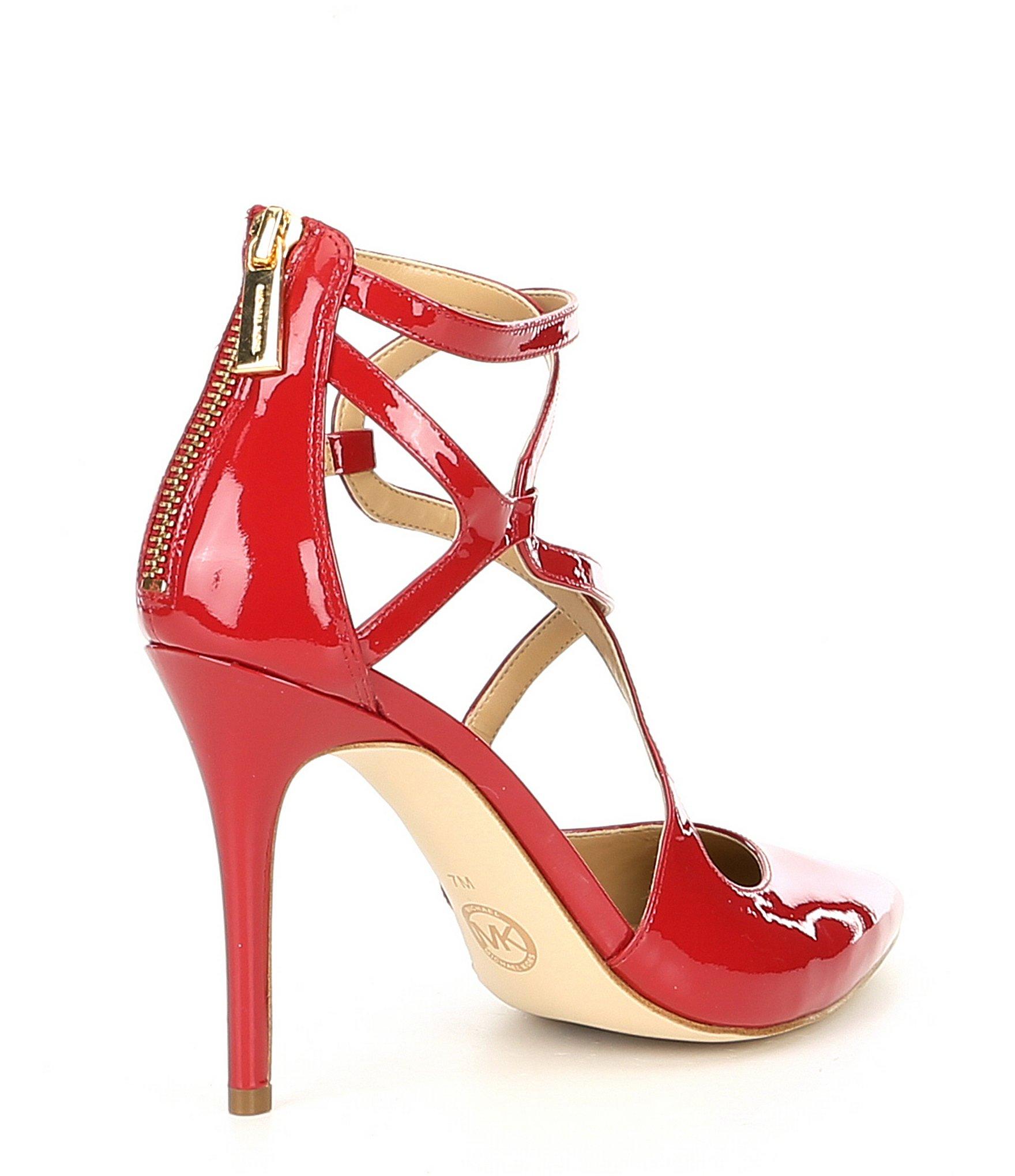 MICHAEL Michael Kors Catia Pump (scarlet) Shoes in Red - Lyst