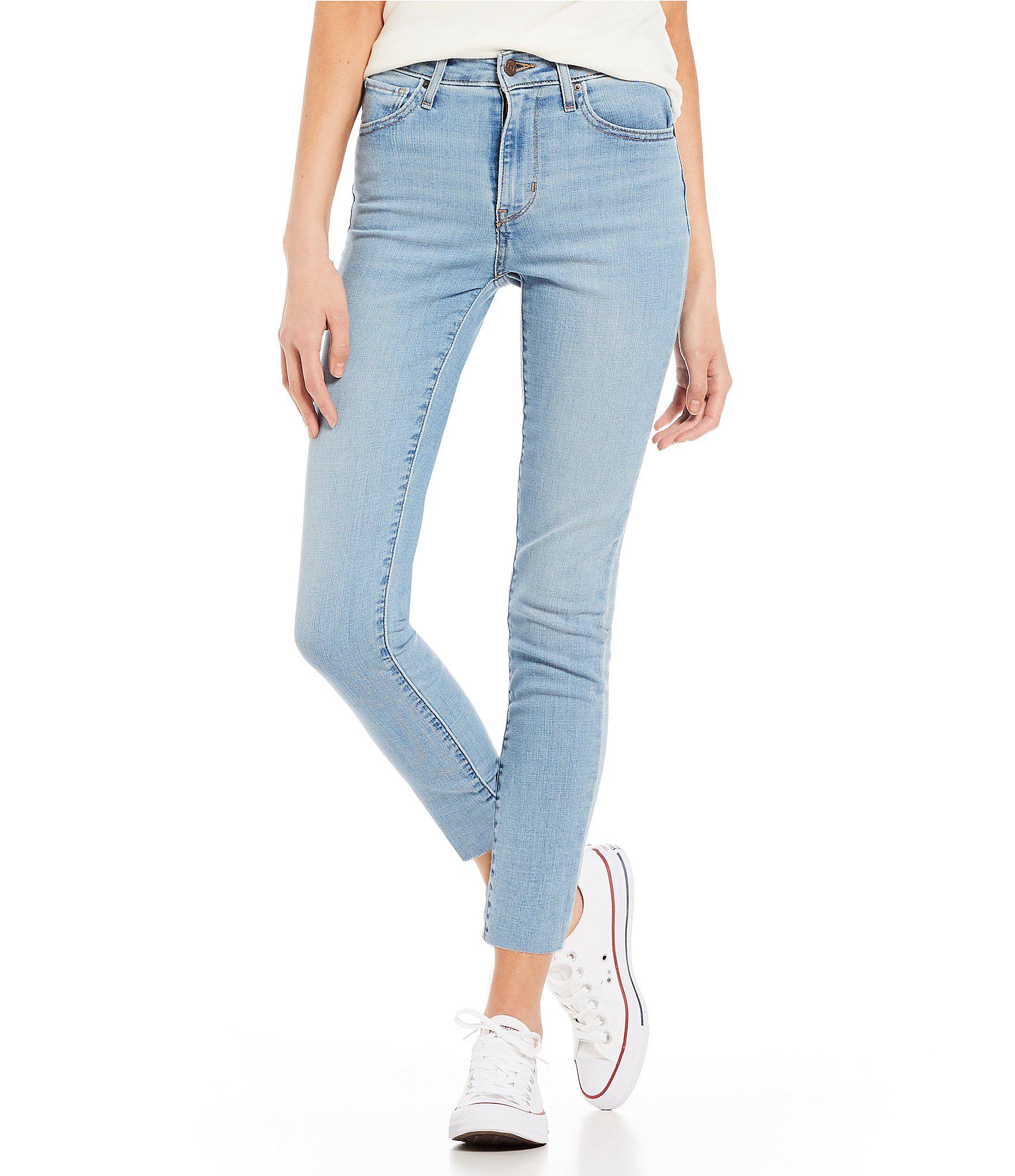 levi's high rise ankle skinny jeans