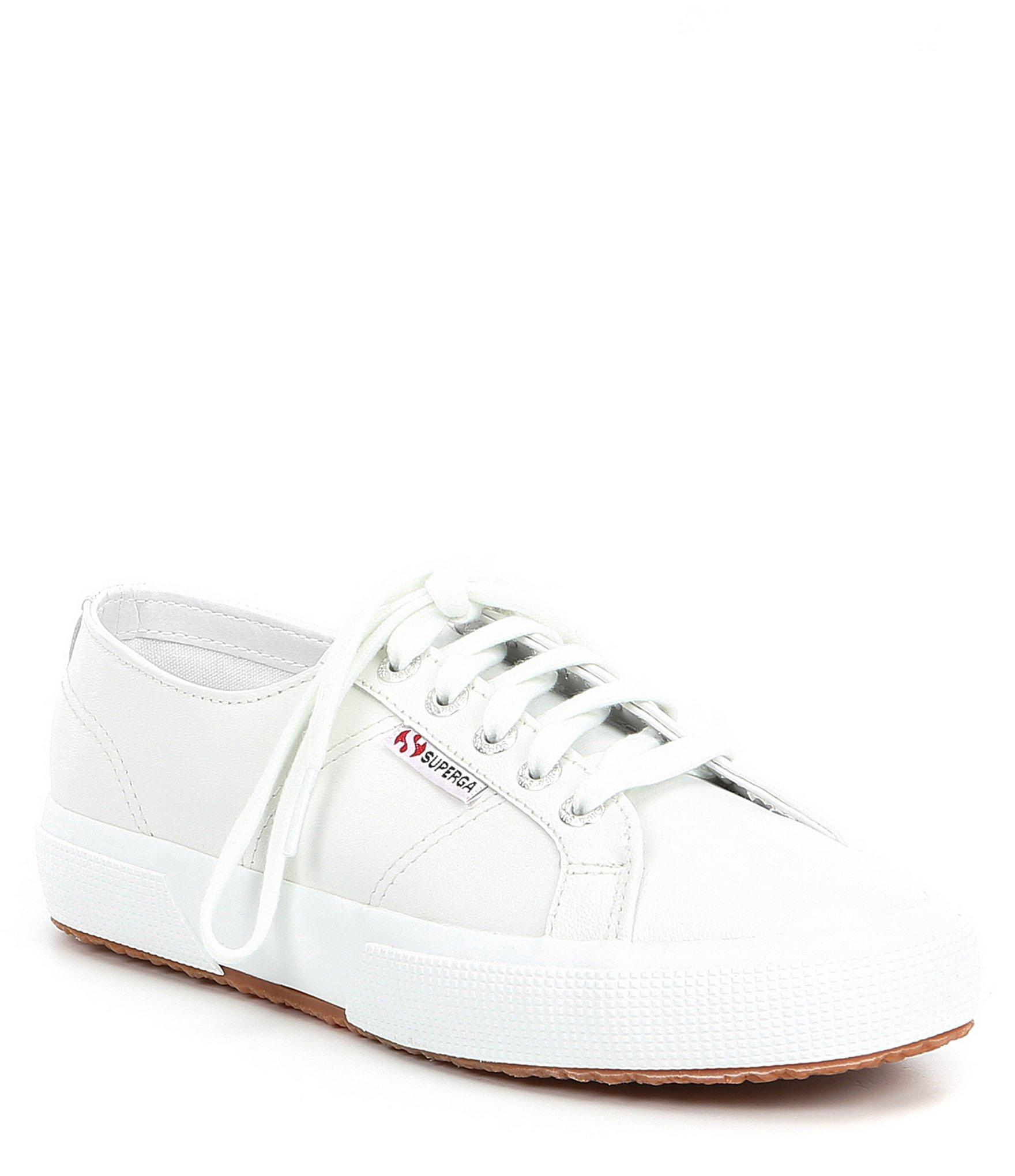 superga leather shoes