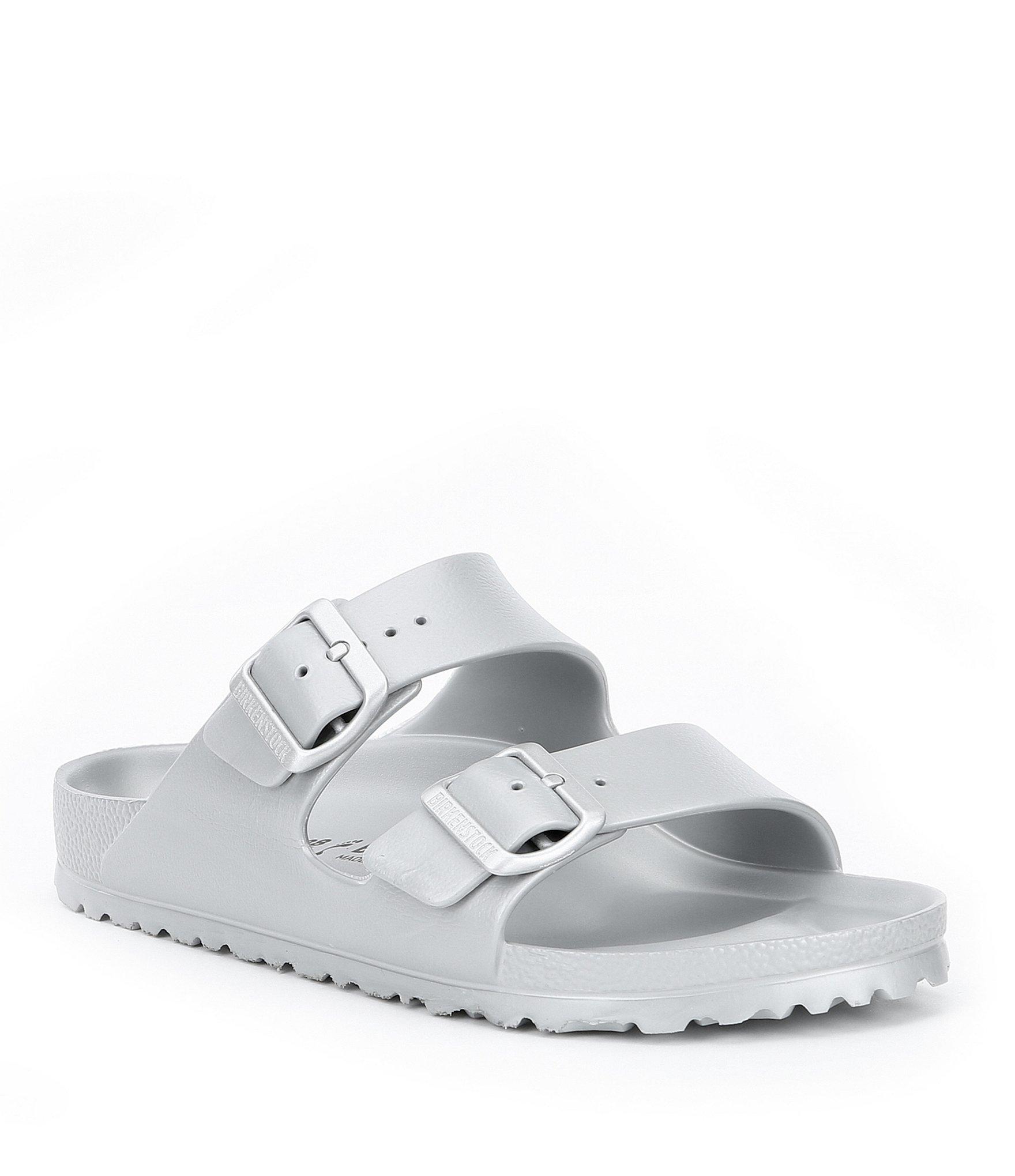 Birkenstock Arizona Eva Waterproof Essentials Slide Sandals in Silver ...
