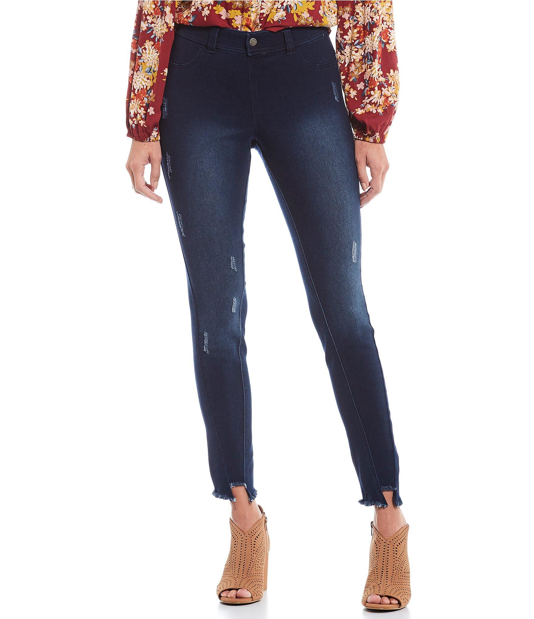 hue denim skimmer leggings