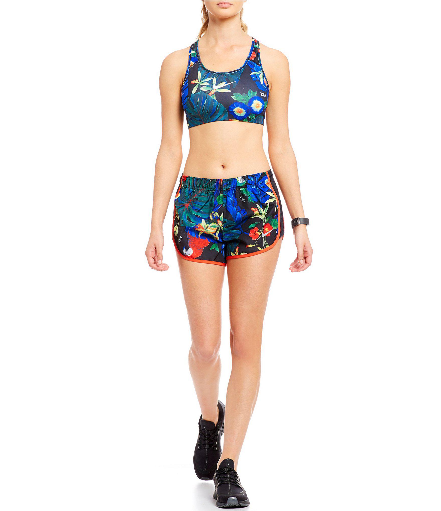 nike floral bra