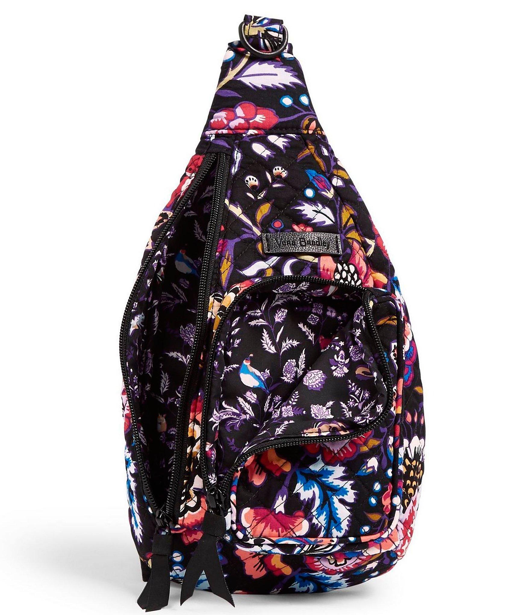 Vera Bradley Cotton Iconic Mini Sling Backpack Lyst