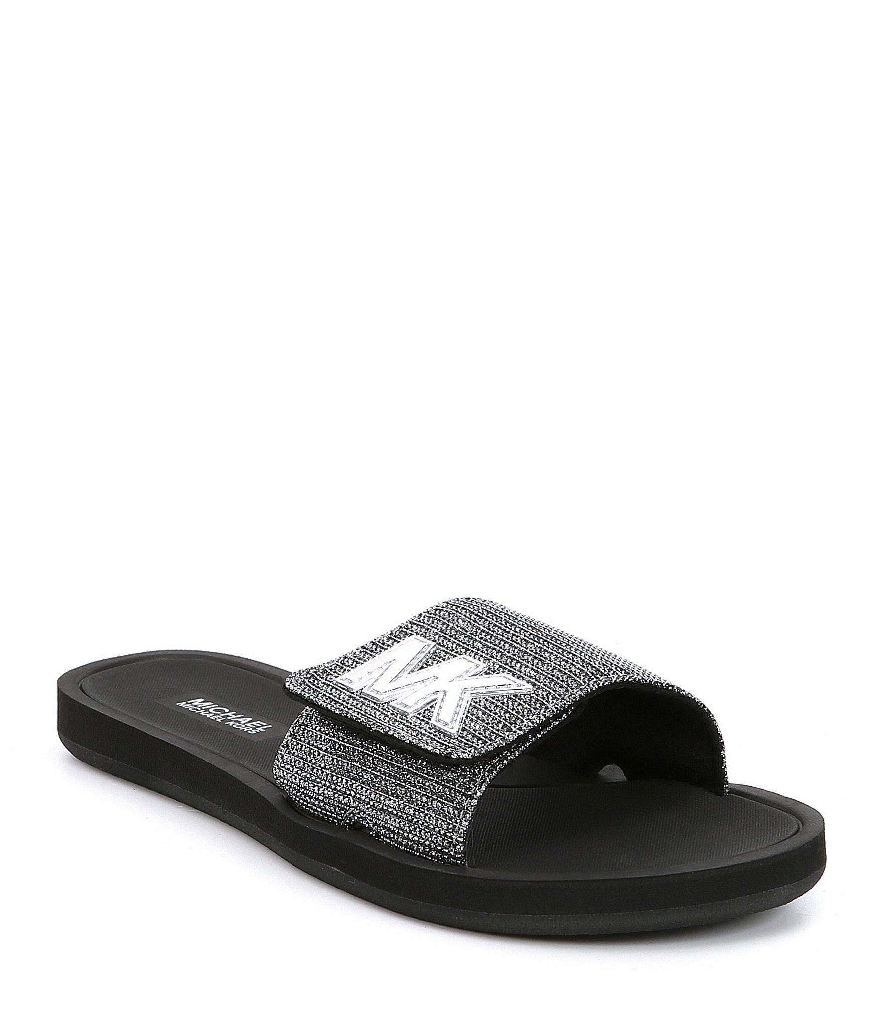 glitter mk slides