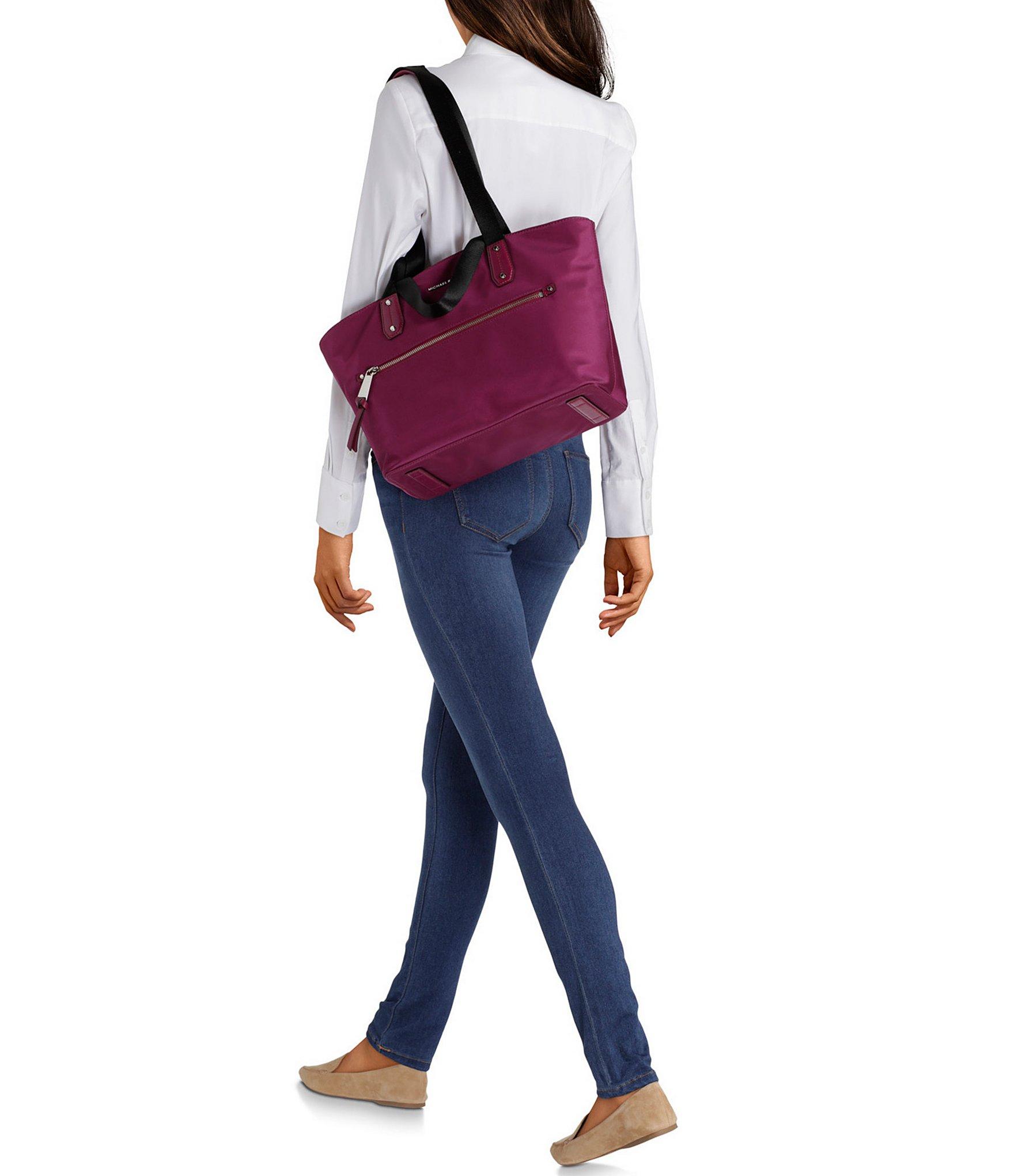 michael kors vinyl tote bag