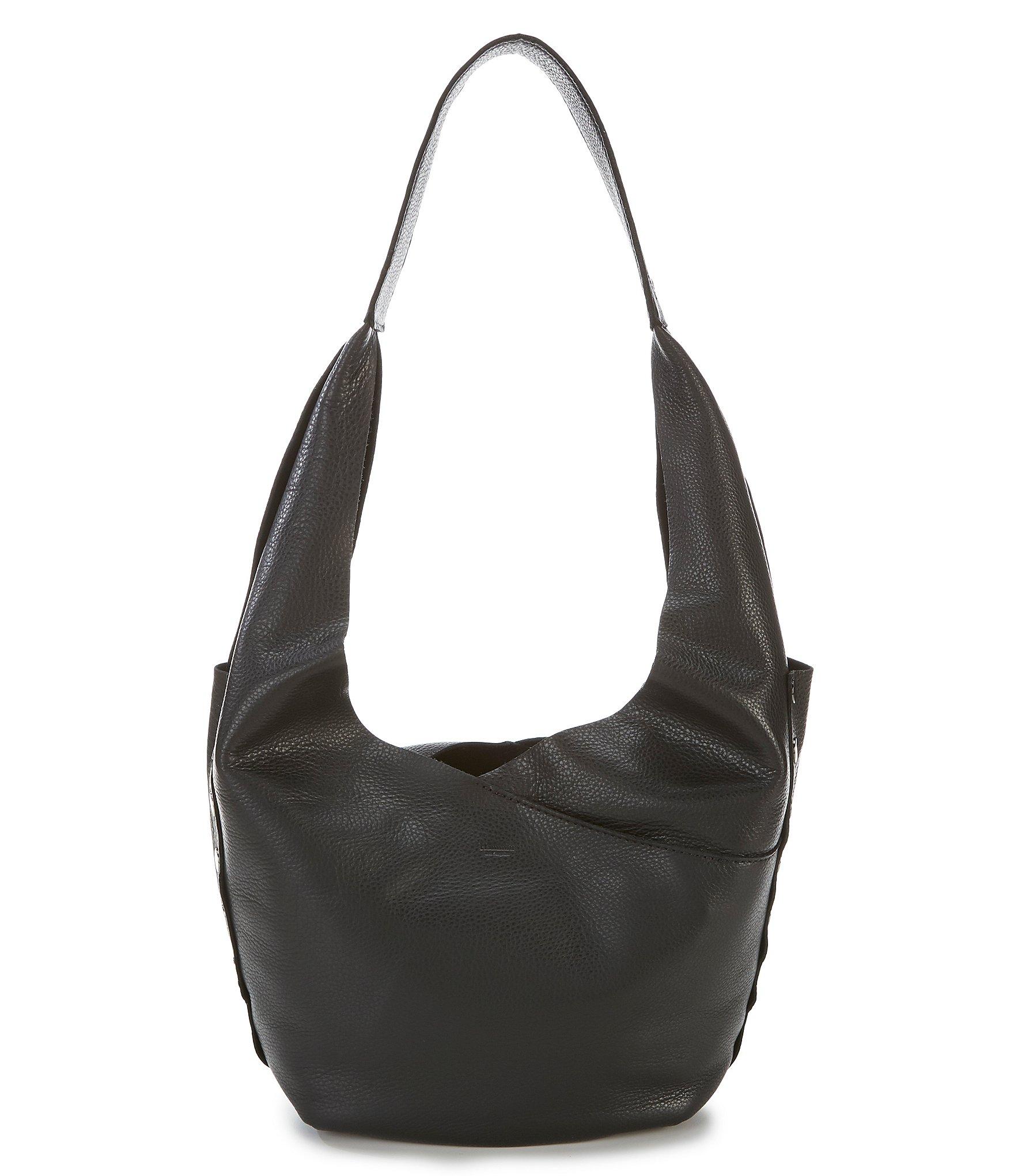 Hammitt Tom Snap Leather Hobo Bag in Black - Lyst