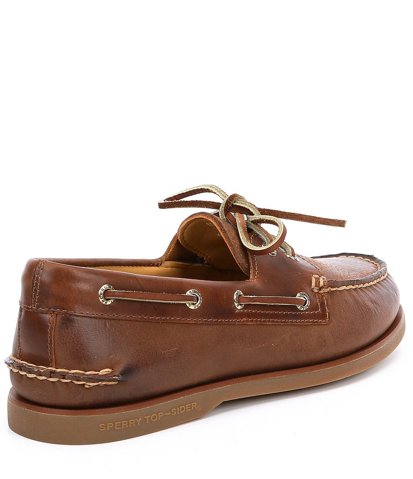Sperry Top-Sider Leather Men's Gold Cup Authentic Original 2-eye ...