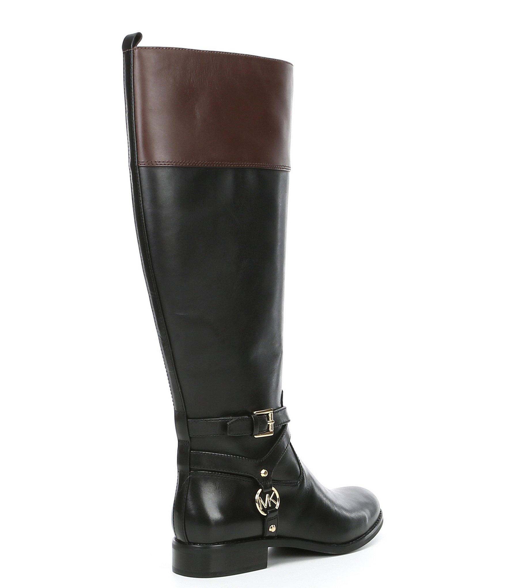 michael kors 2 tone boots