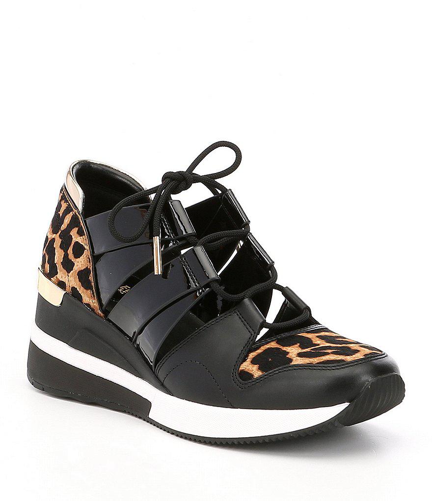 MICHAEL Michael Kors Beckett Calf Hair Trainer Sneakers in ...