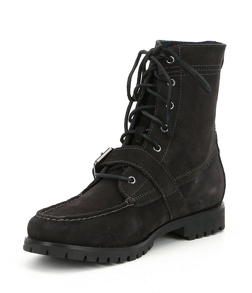 polo ranger boots suede