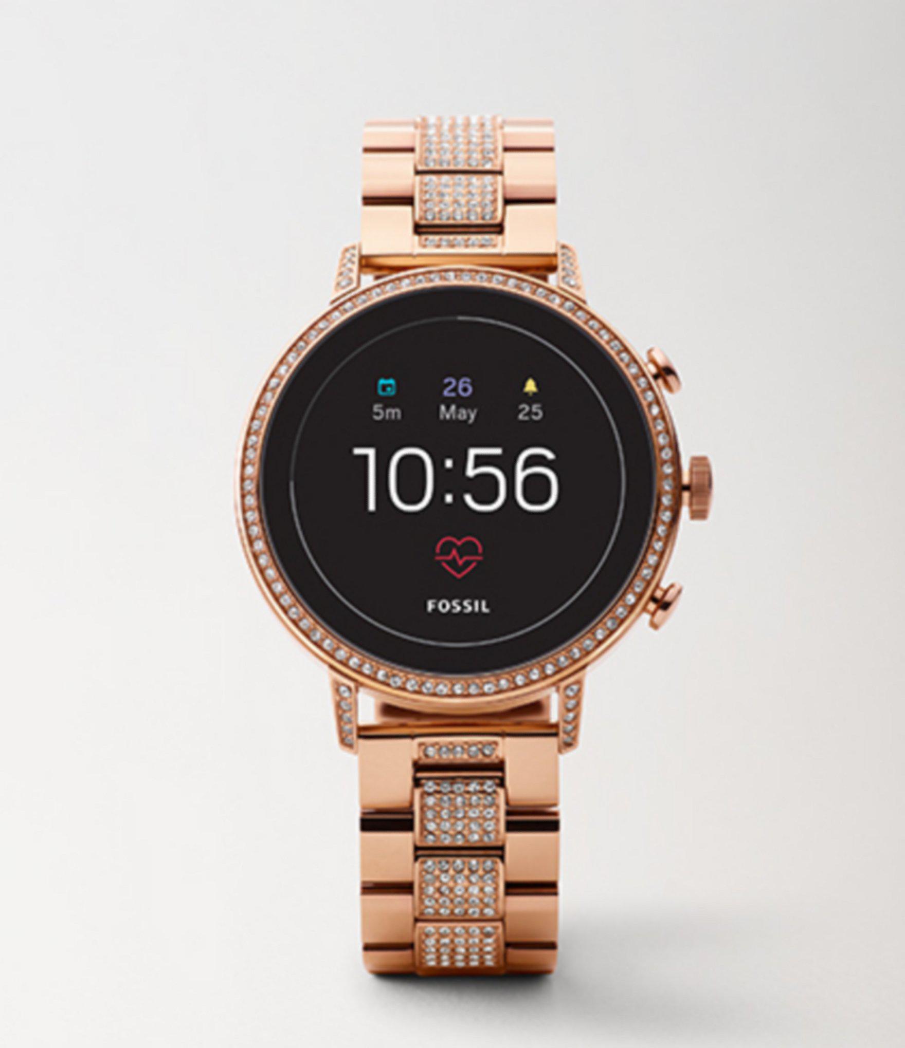 fossil rose gold smartwatch gen 4