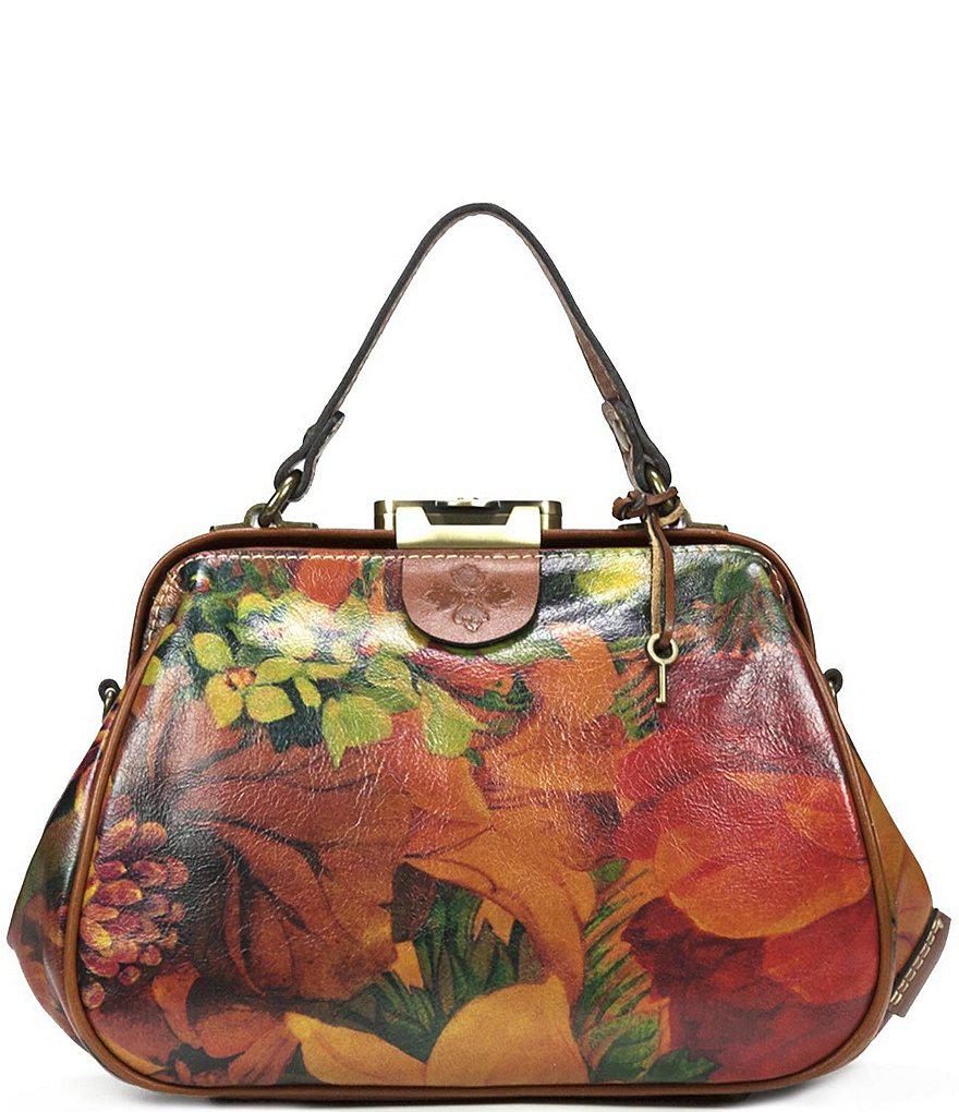 Patricia Nash Heritage Print Collection Gracchi Floral Satchel - Lyst
