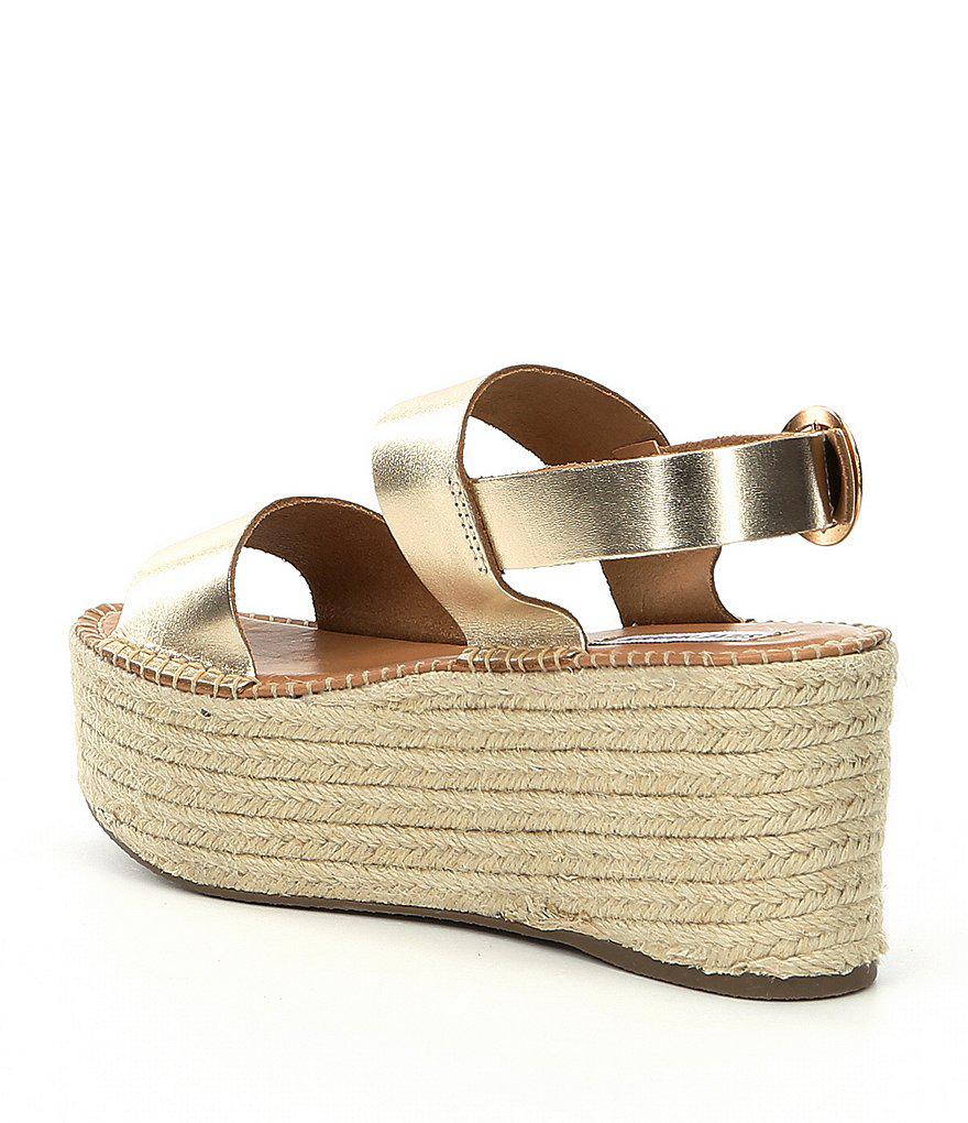steve madden cali espadrille platform sandal