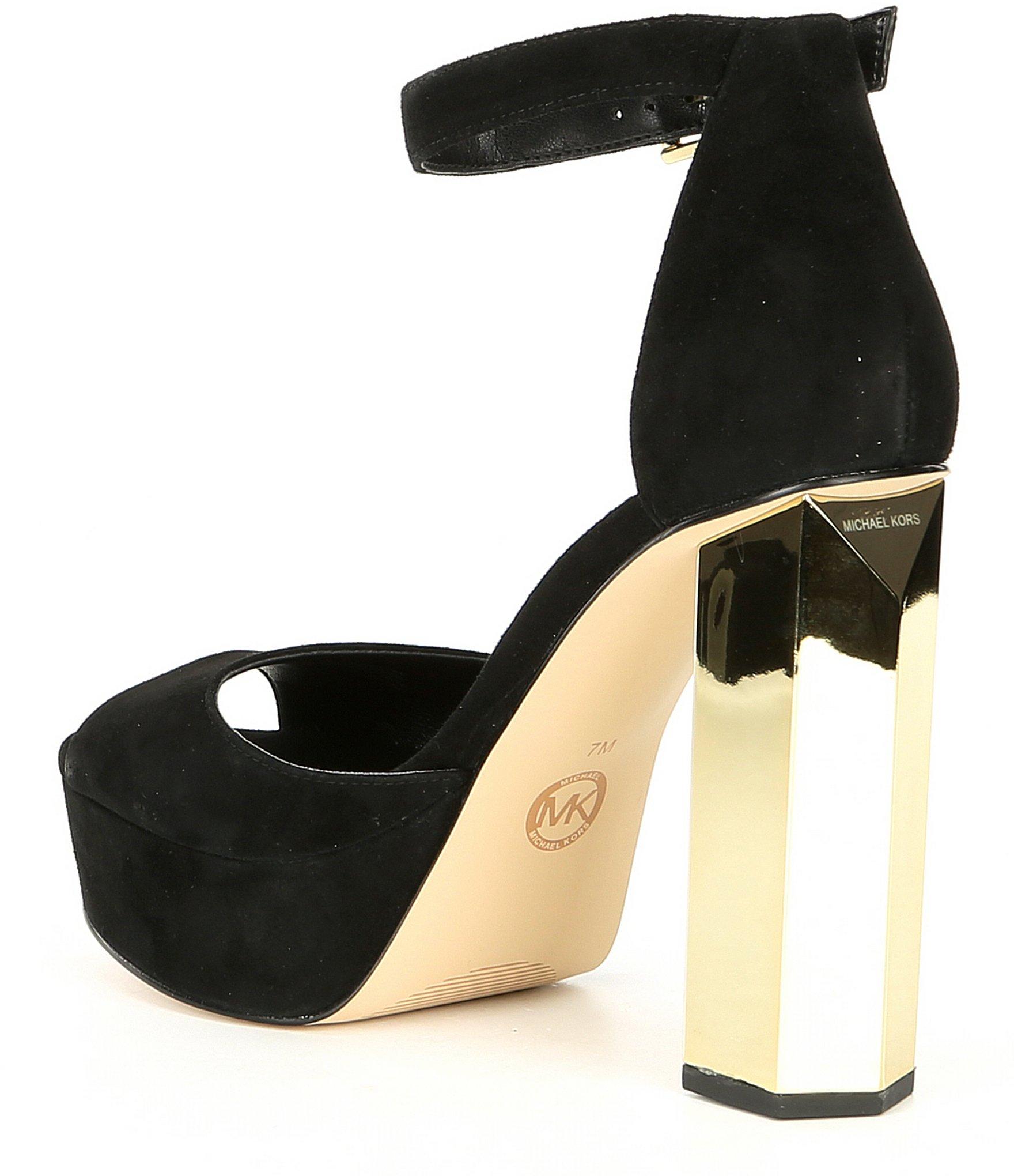 michael kors platform pumps