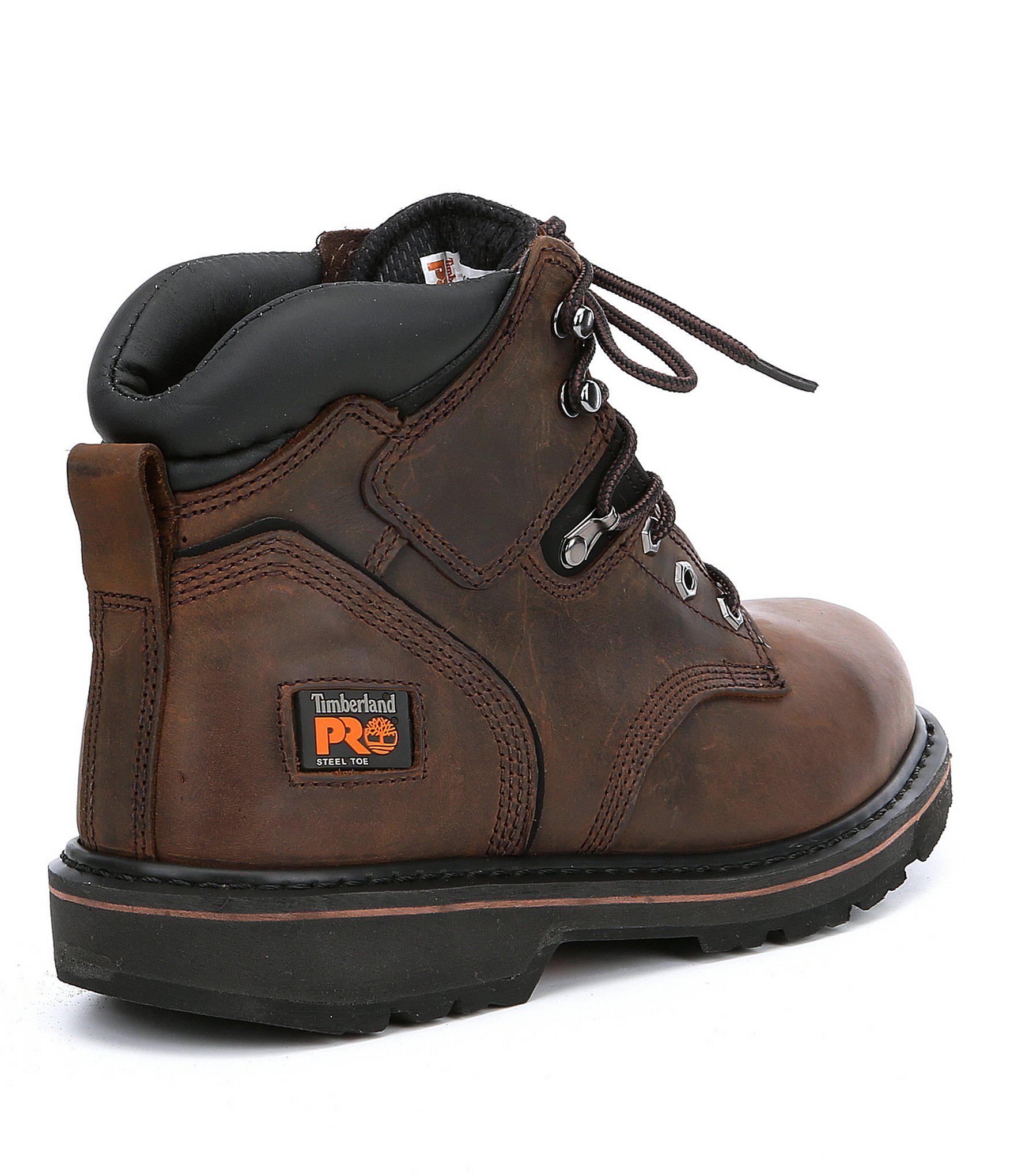 timberland pro men's pit boss steel toe work boots