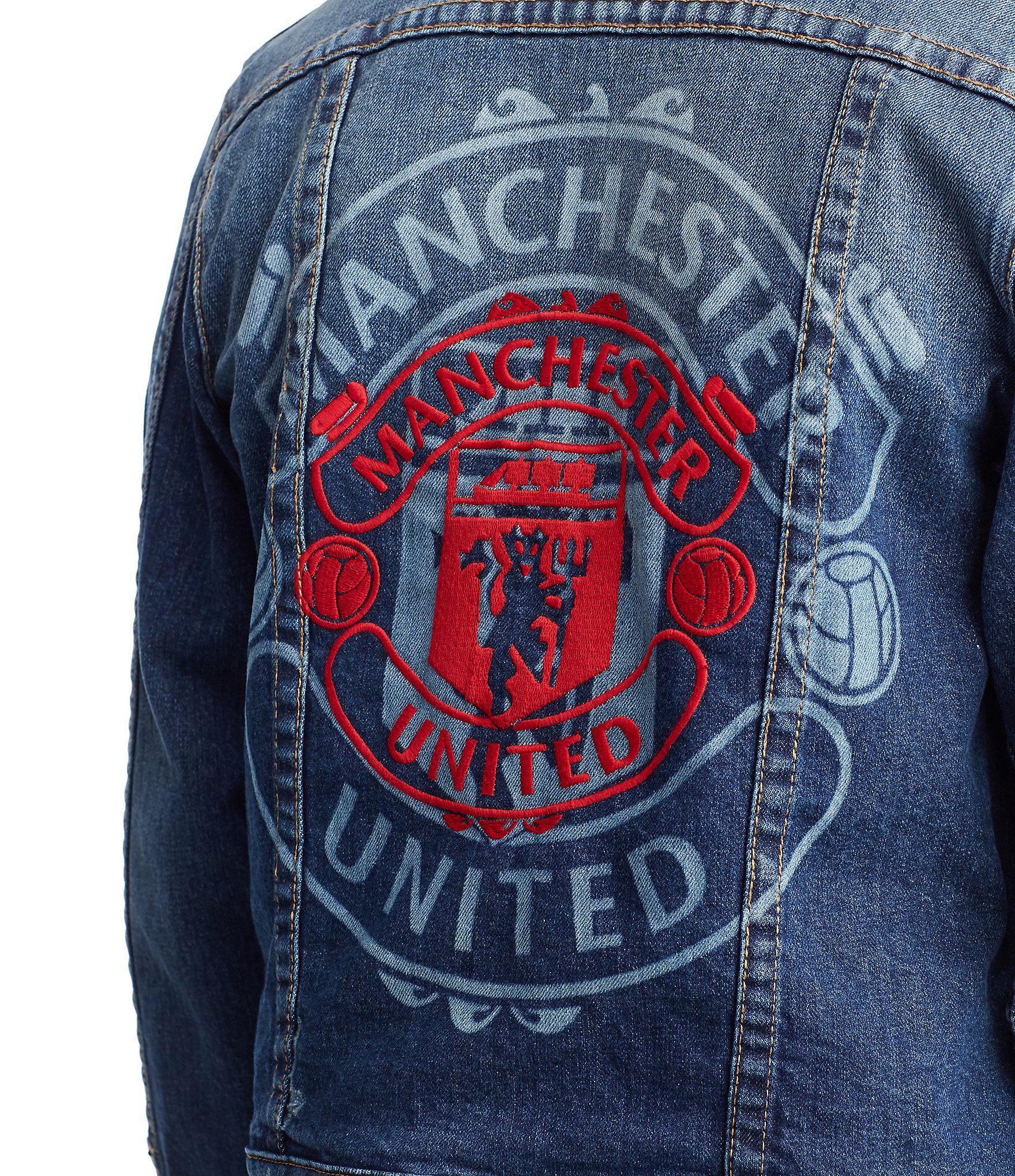 Lyst - True Religion Manchester United Denim Collection Trucker Jacket