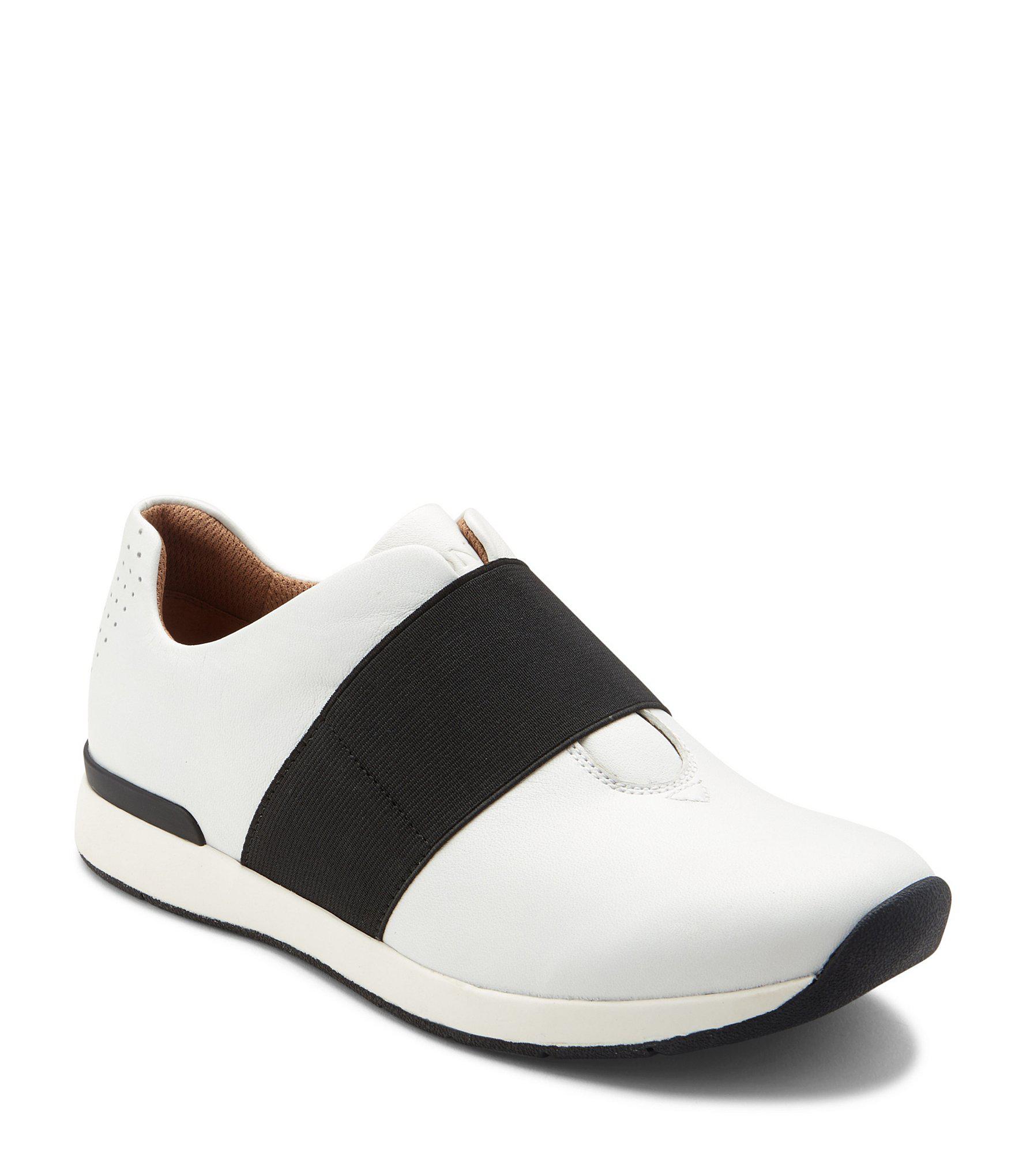 vionic leather slip on sneakers