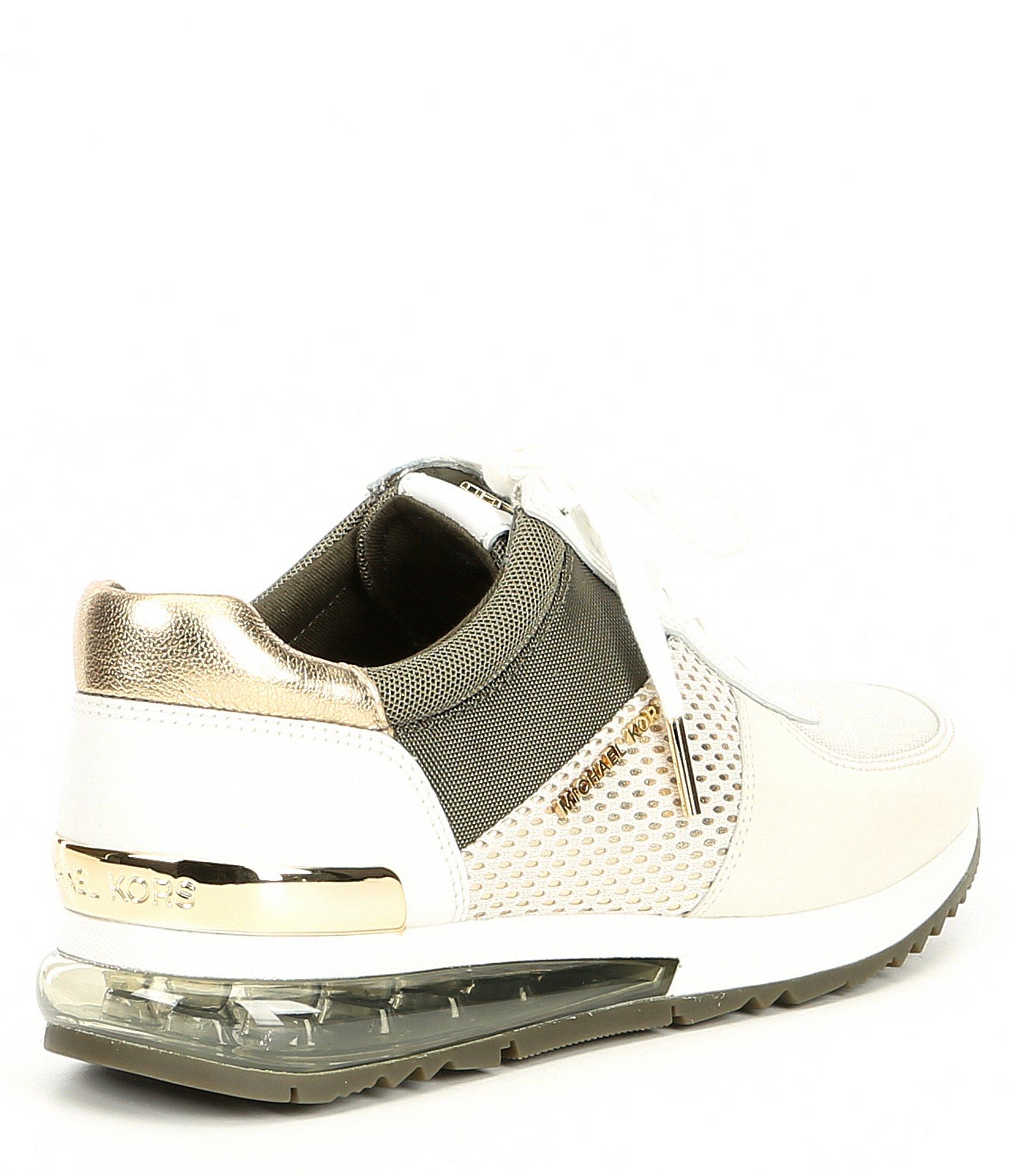 michael kors olive green sneakers