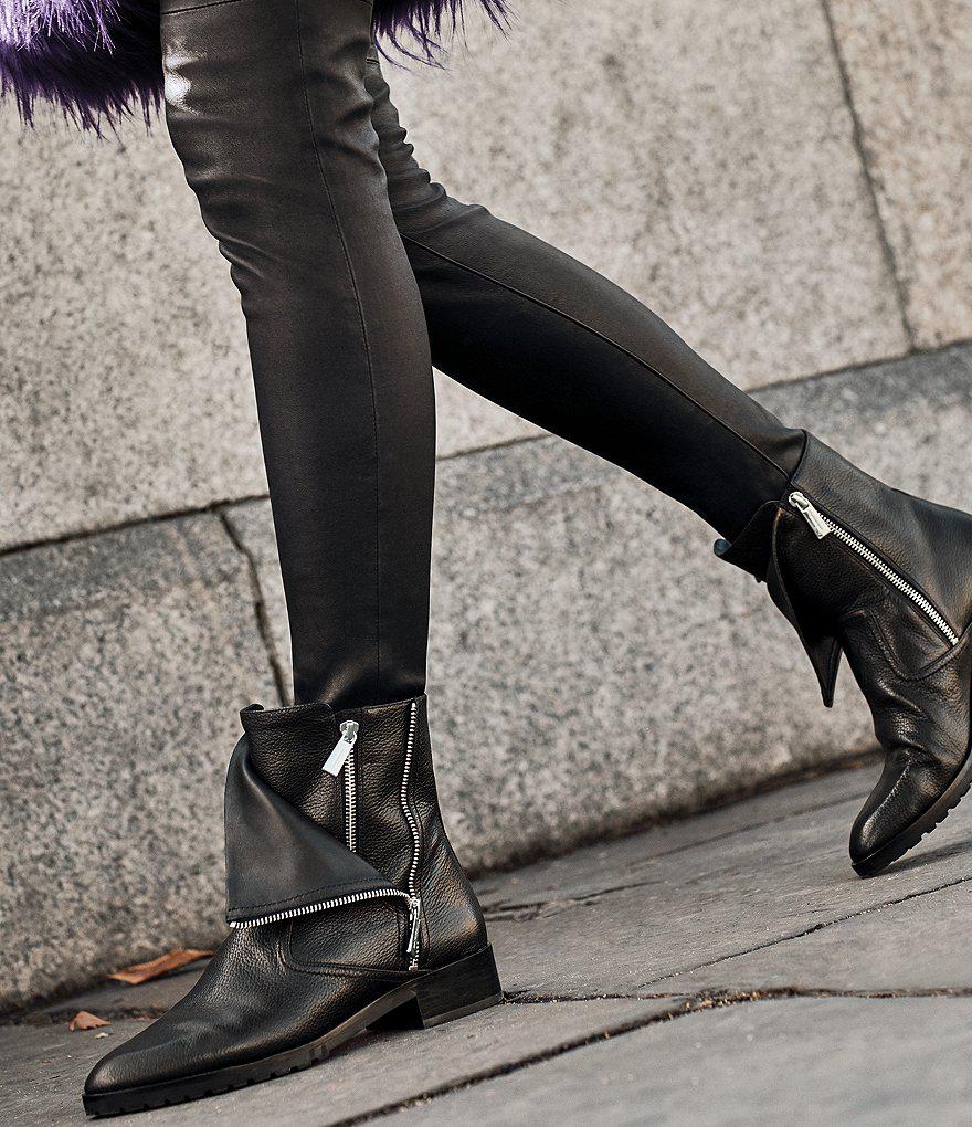 michael kors flat booties