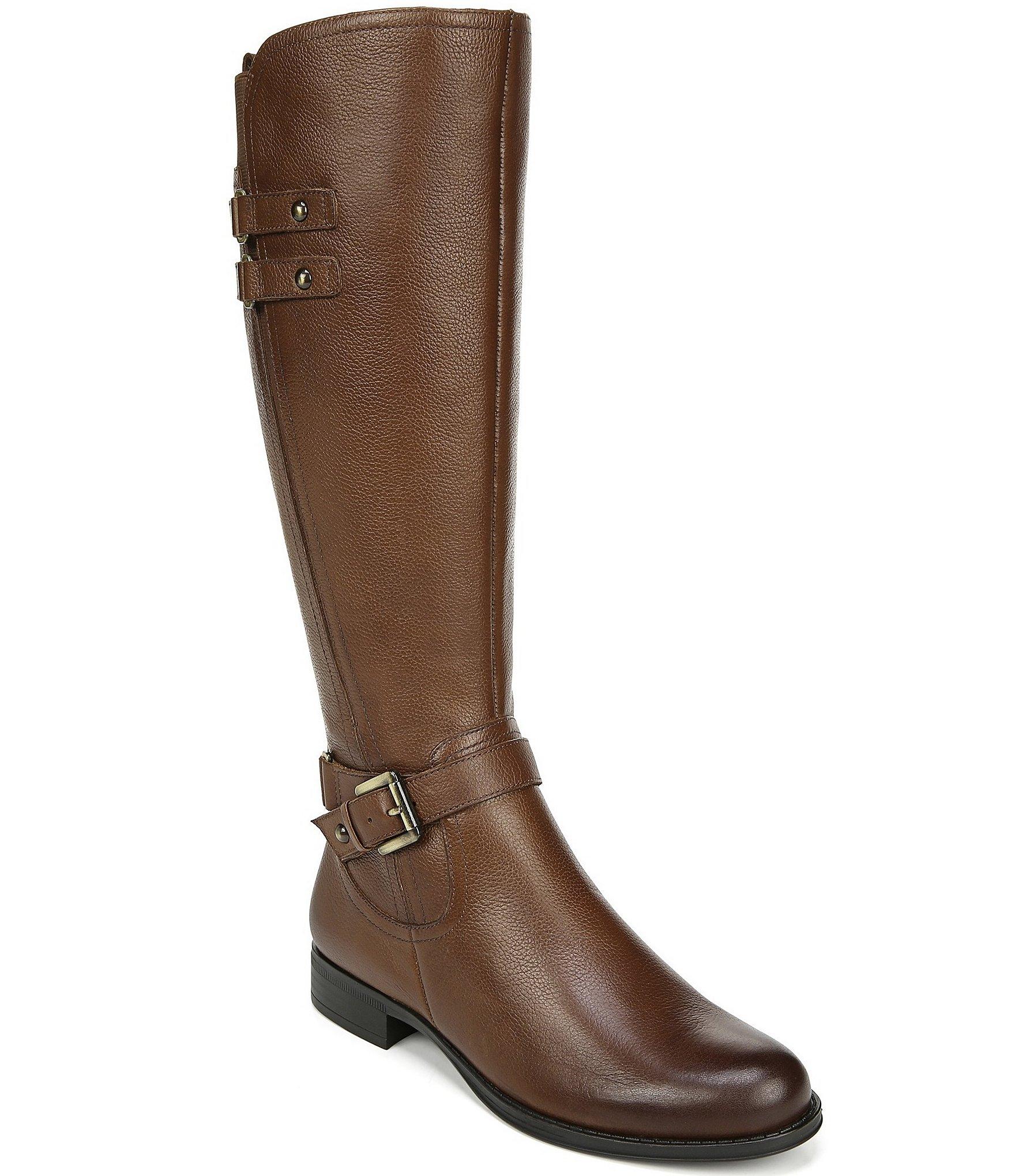 naturalizer tall leather boots