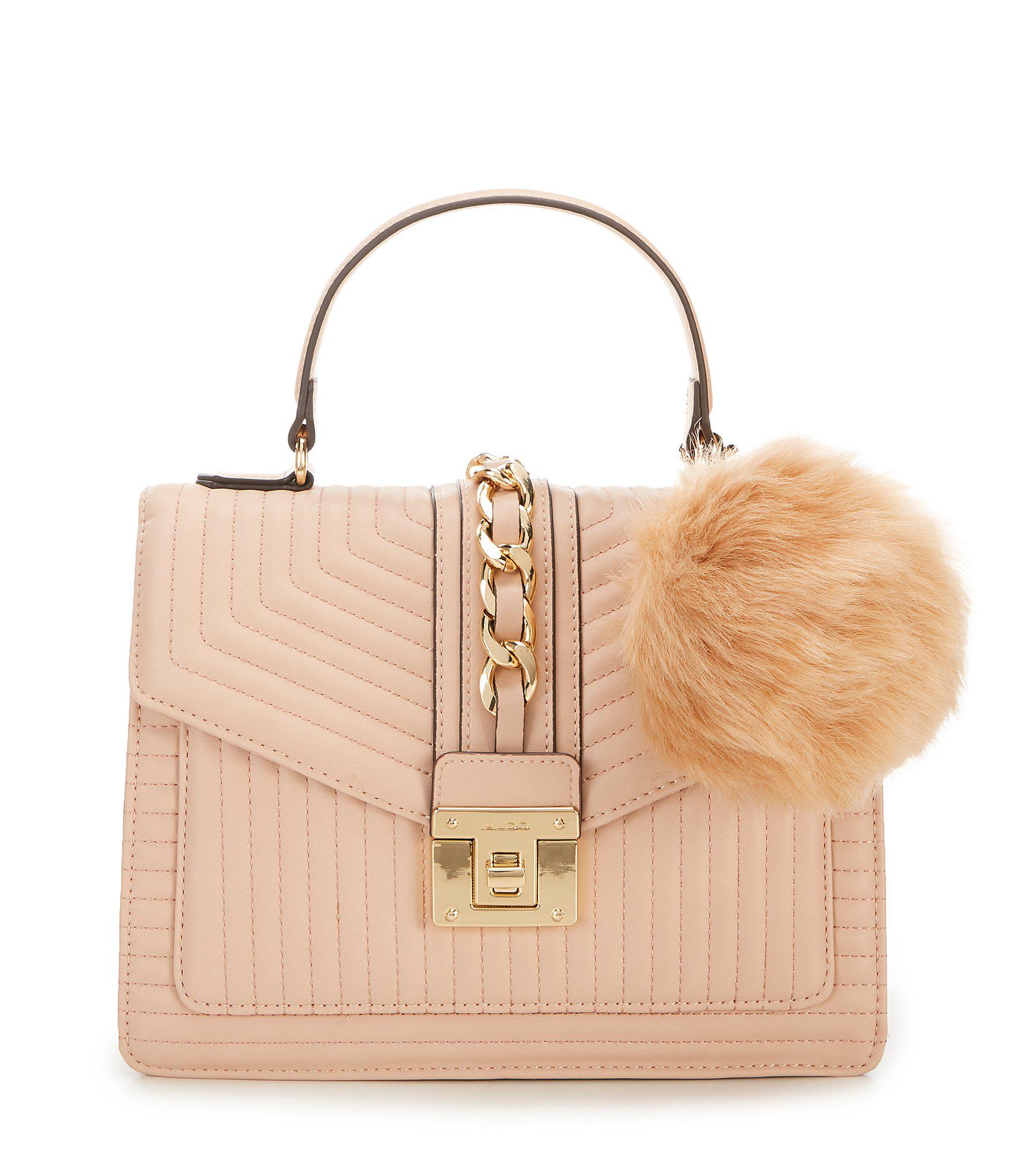 Aldo Synthetic Jerilini Top Handle Handbag In Natural Lyst Jerilini Top Handle Handbag In Natural