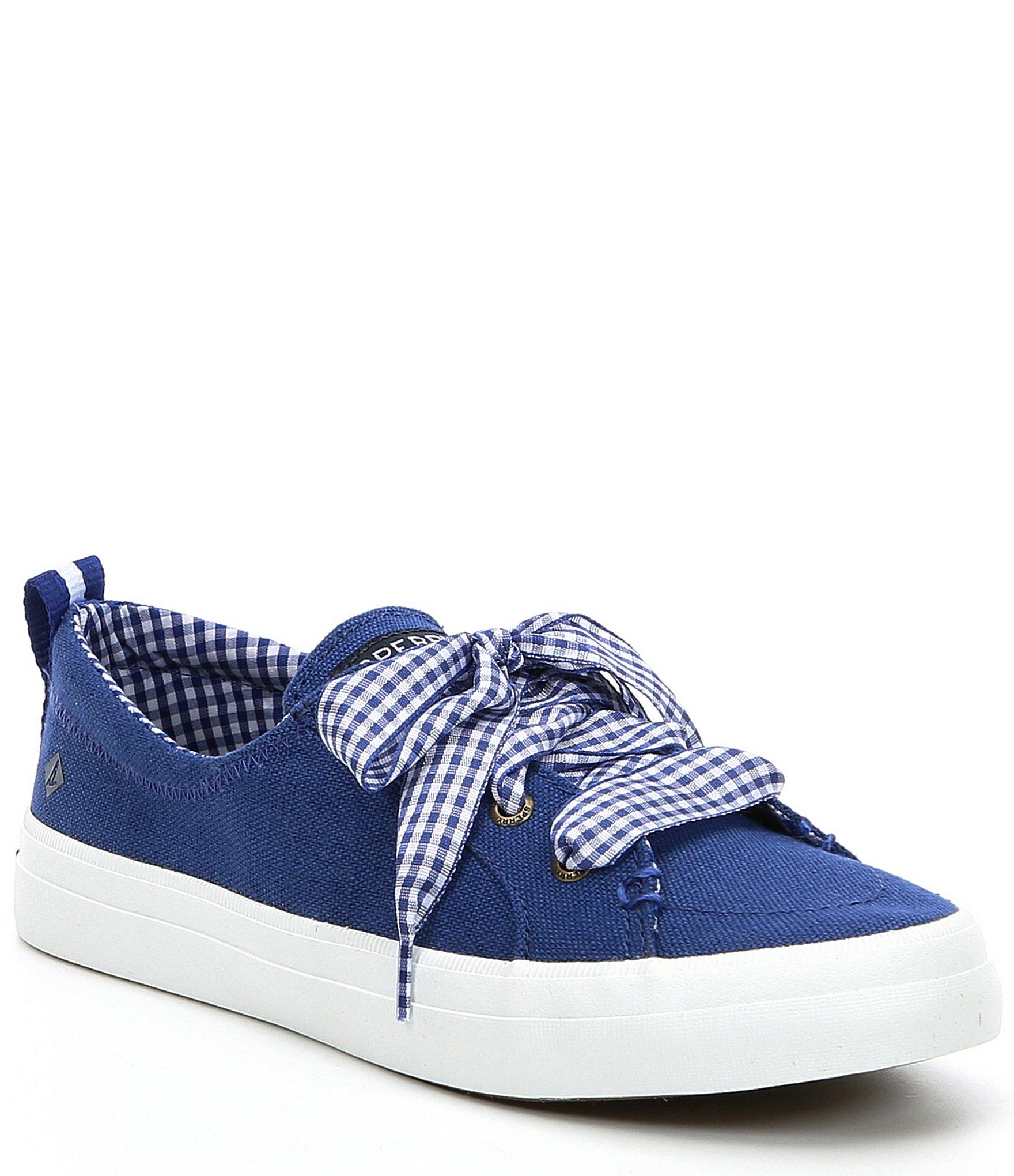 women's crest vibe gingham sneaker