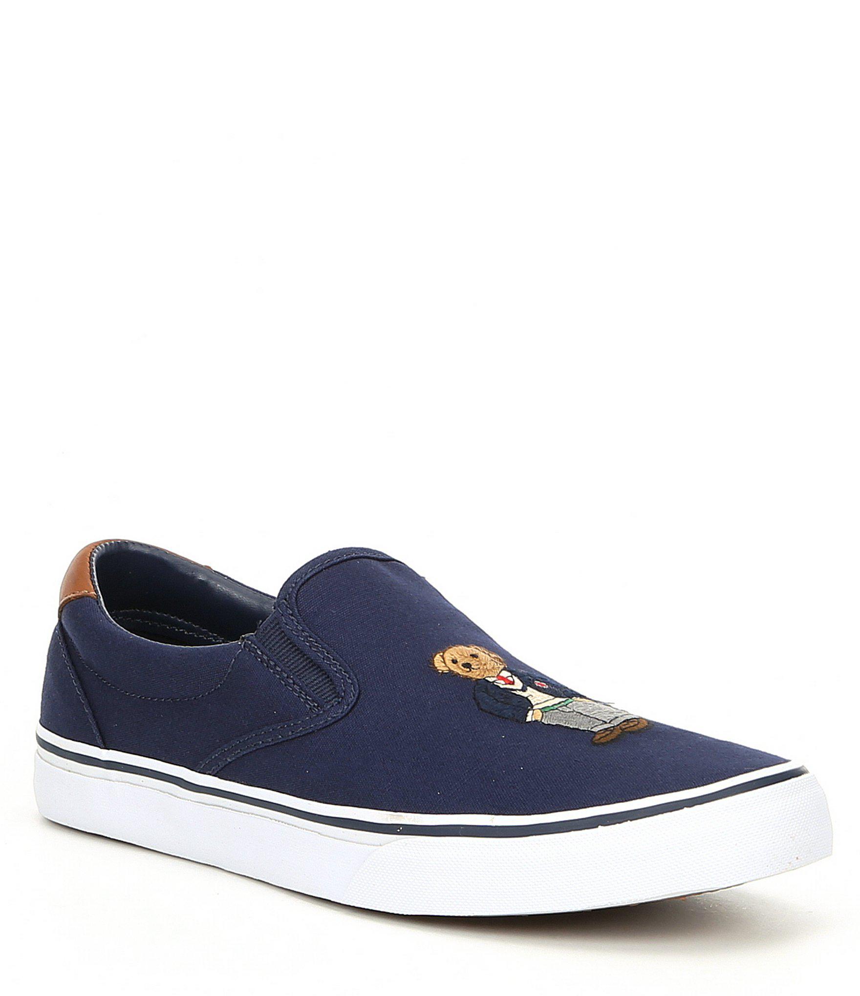 polo ralph lauren slip on shoes