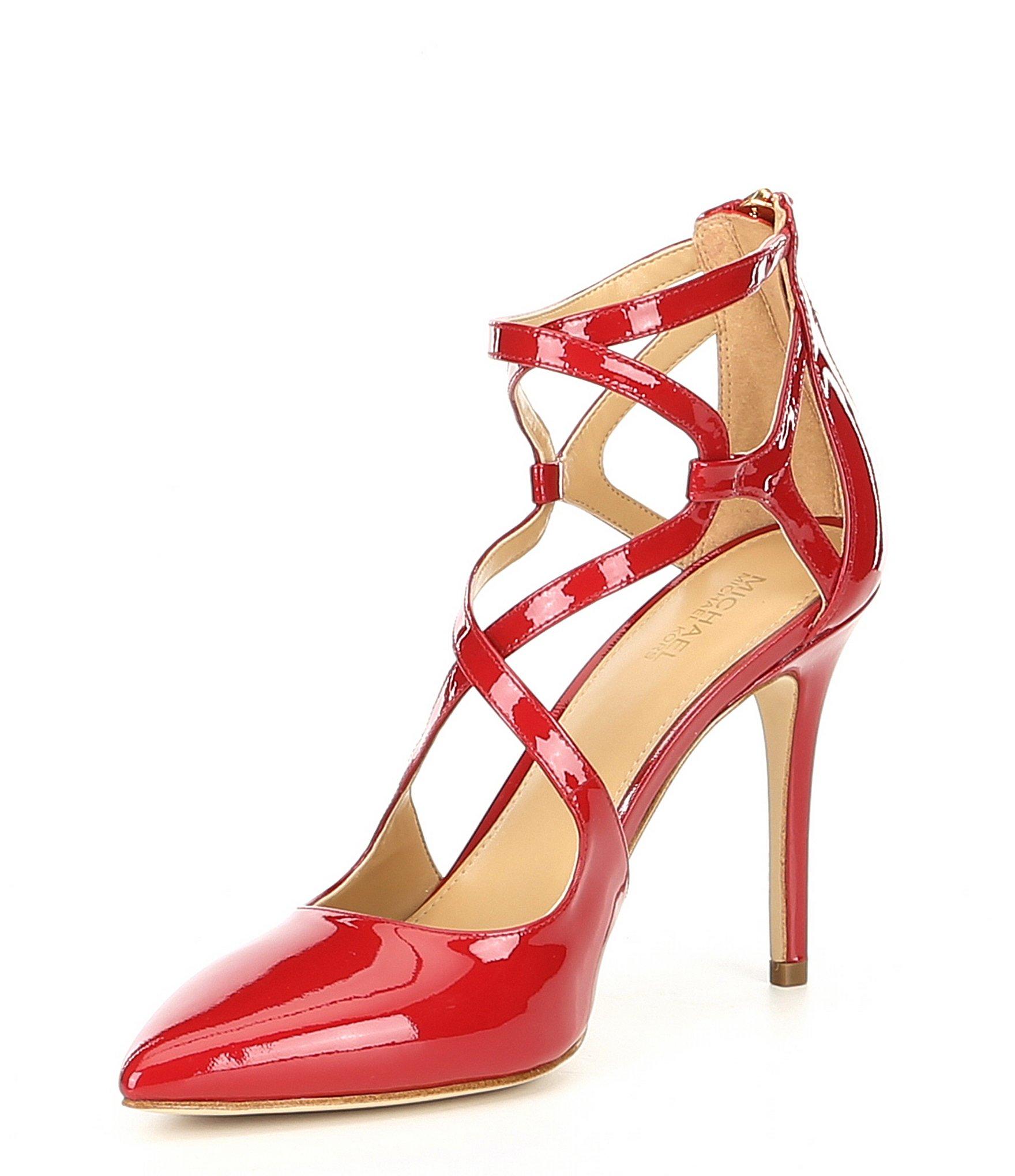 MICHAEL Michael Kors Catia Pump (scarlet) Shoes in Red - Lyst