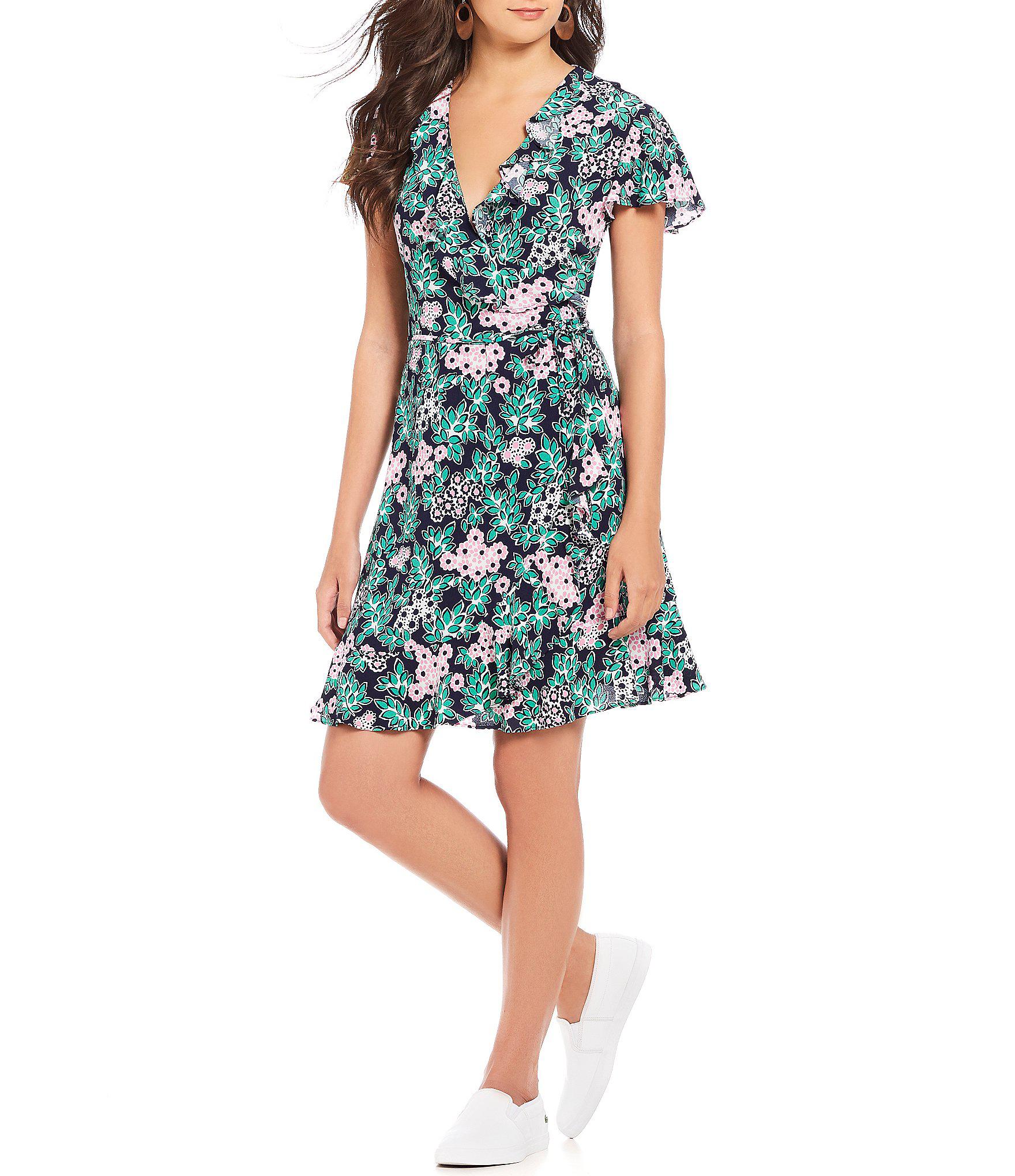 draper james wrap dress