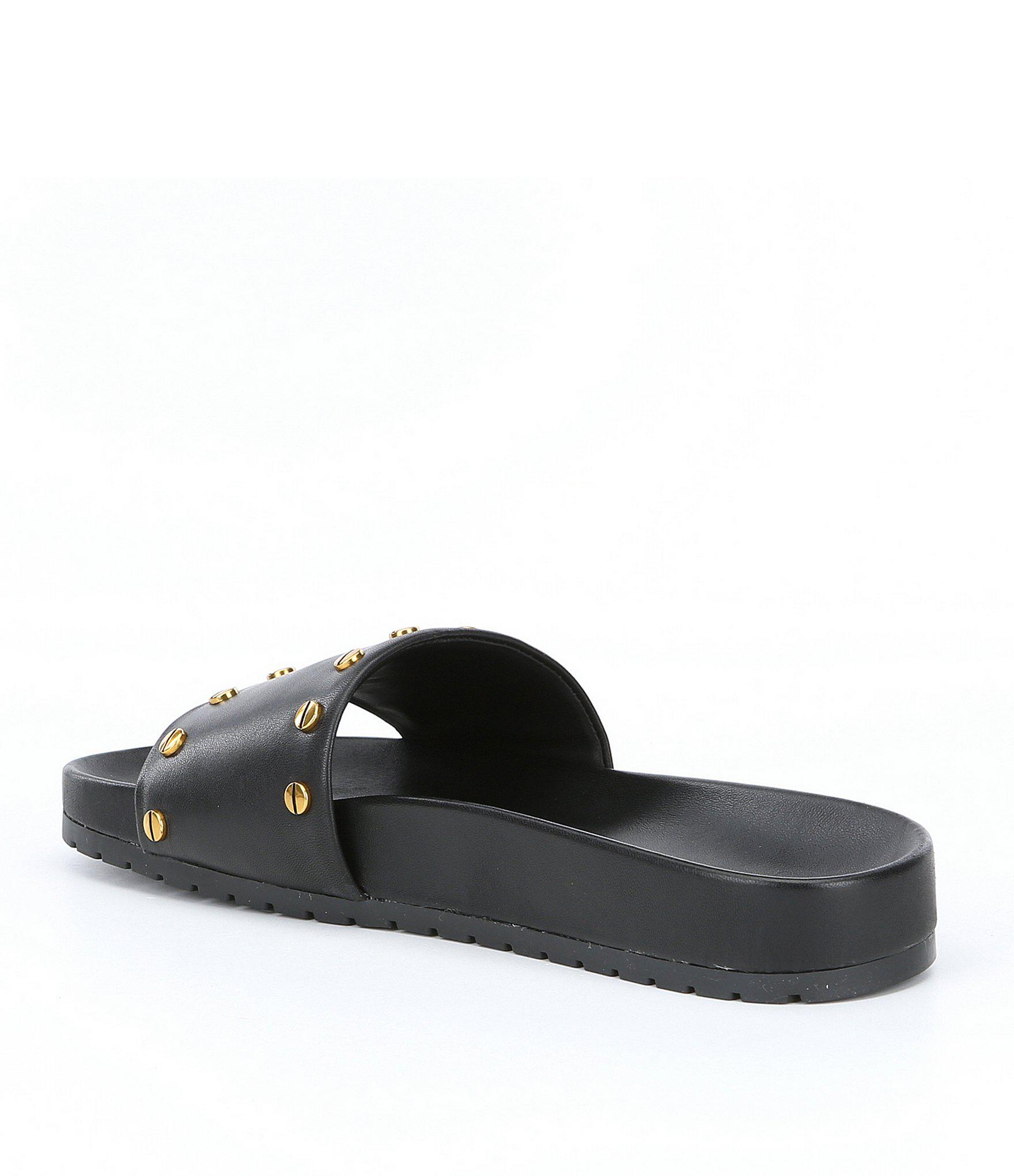 donna karan flip flops