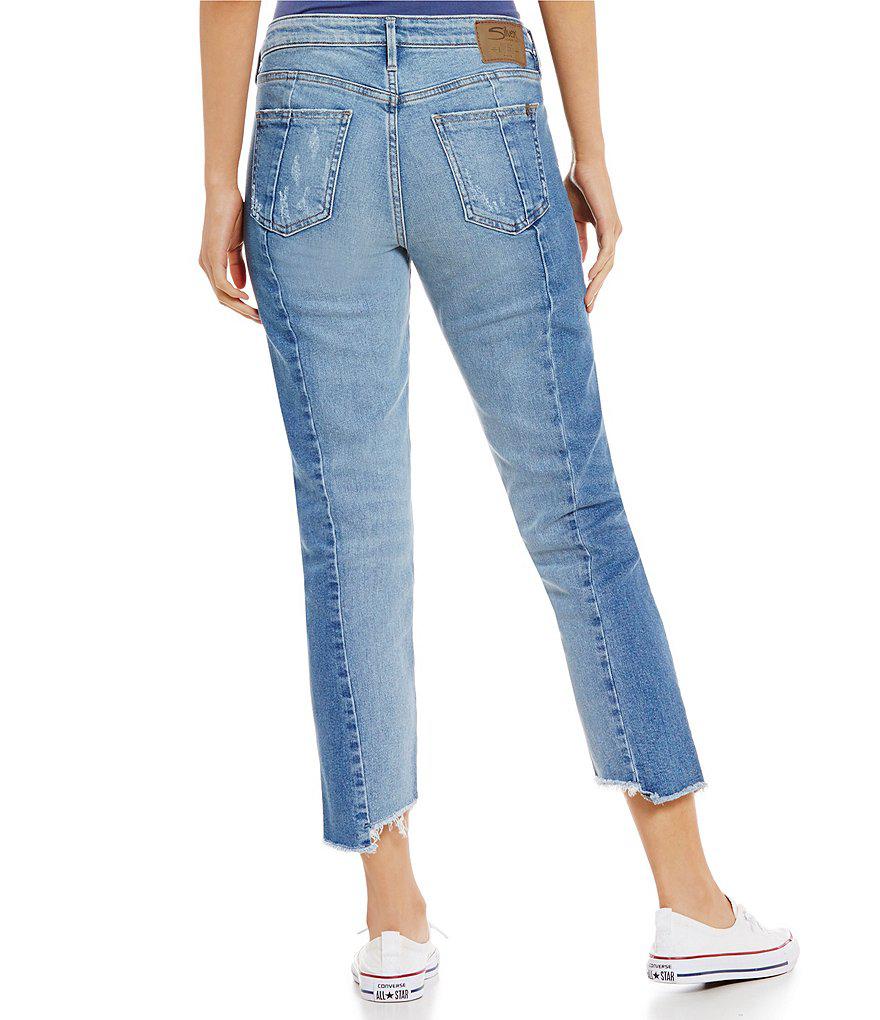 izzy high rise cropped jeans