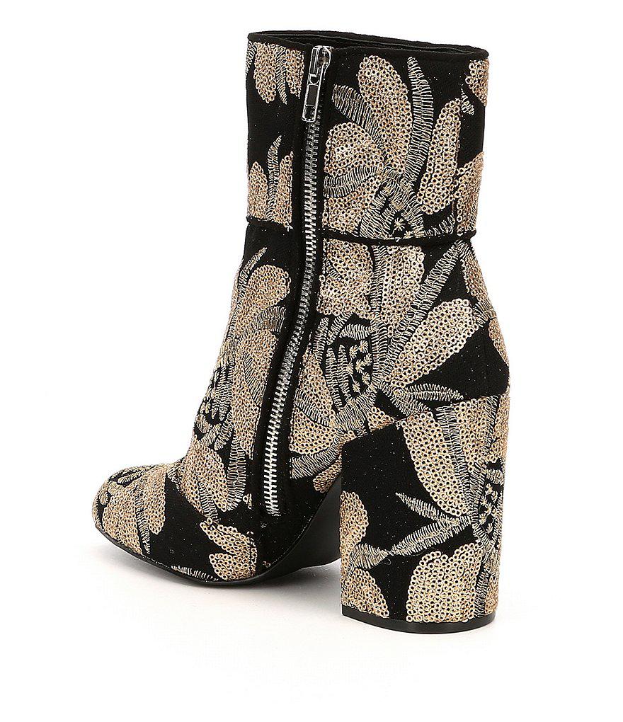 steve madden floral boots