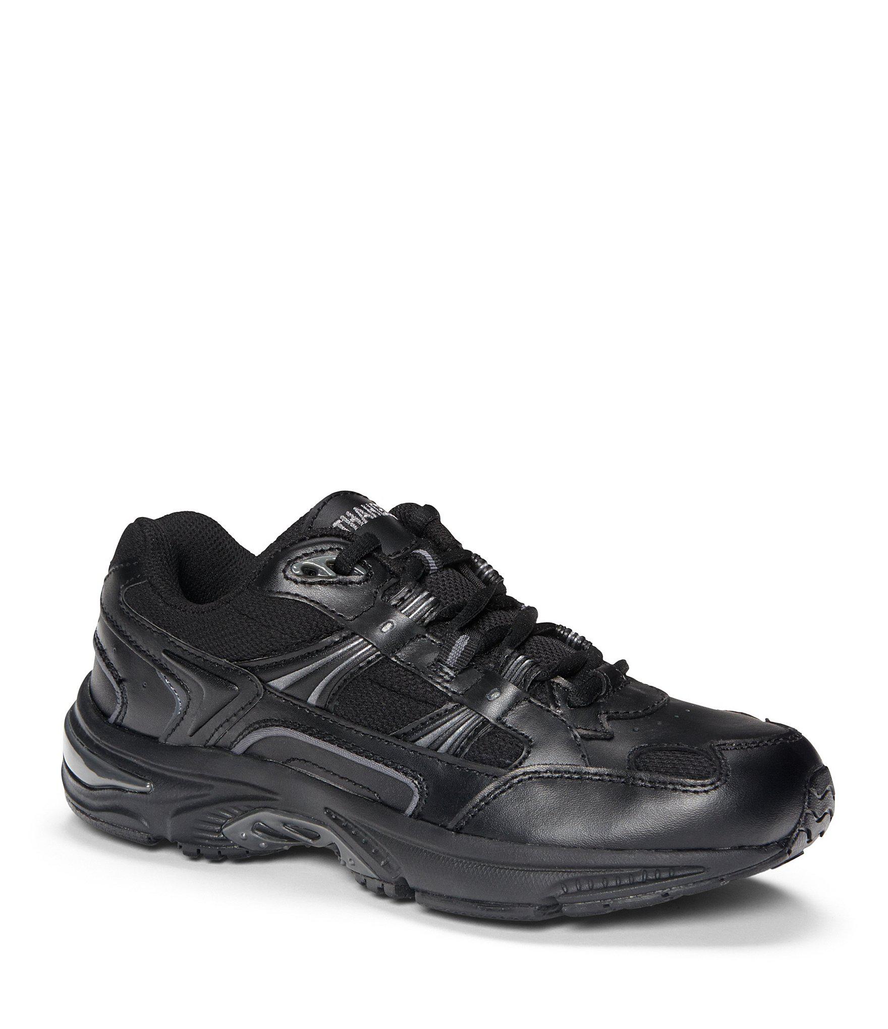 black pull on trainers