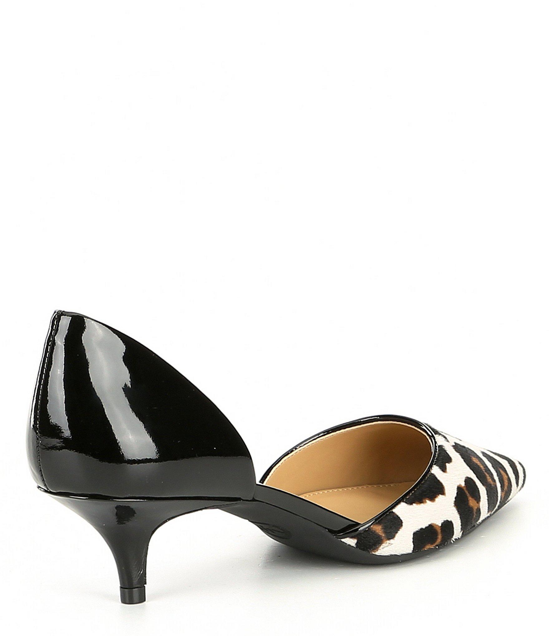 michael kors alba kitten heels
