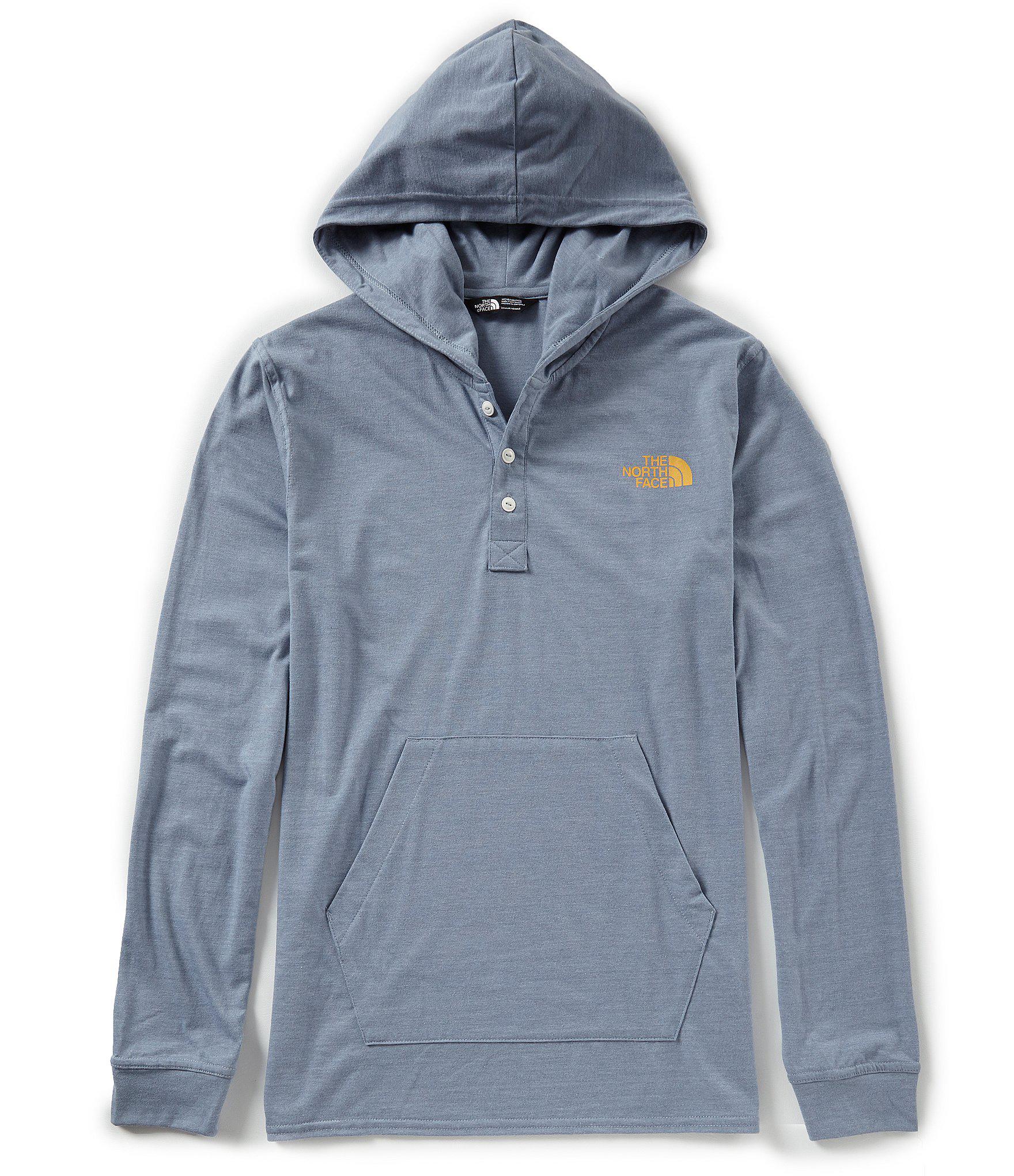 north face henley hoodie
