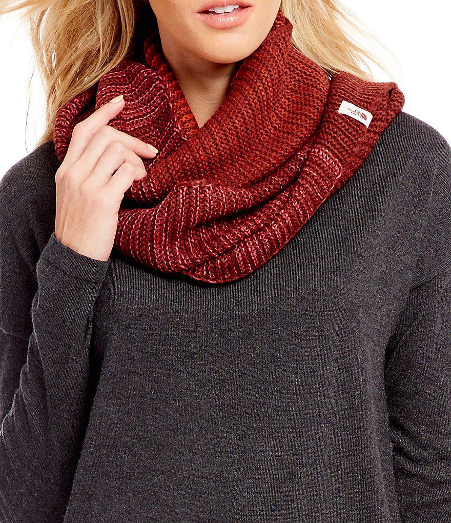 the north face women's purrl stitch infinity scarf