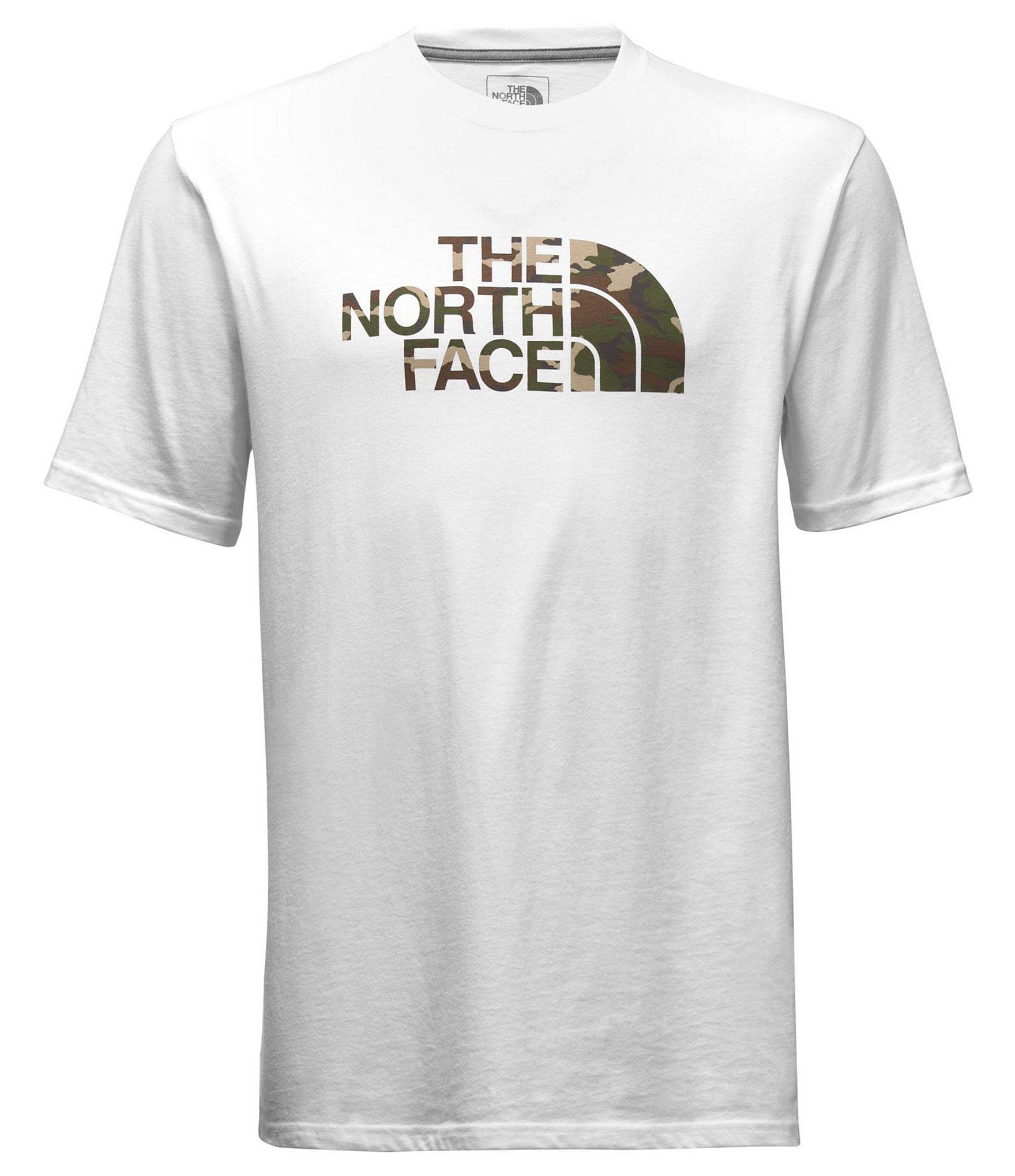 the north face camo t shirt
