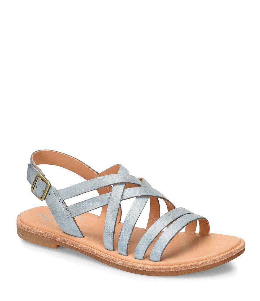 KorkEase Leather Nicobar Sandals in Gold (Metallic) Lyst