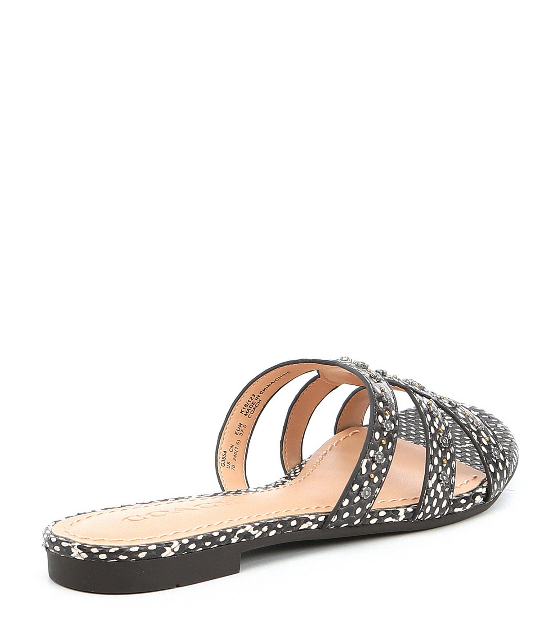 discount coach sandals